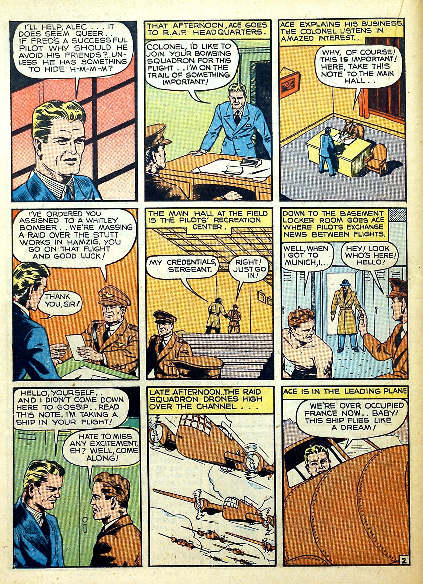 Read online Captain Flight Comics comic -  Issue #3 - 26