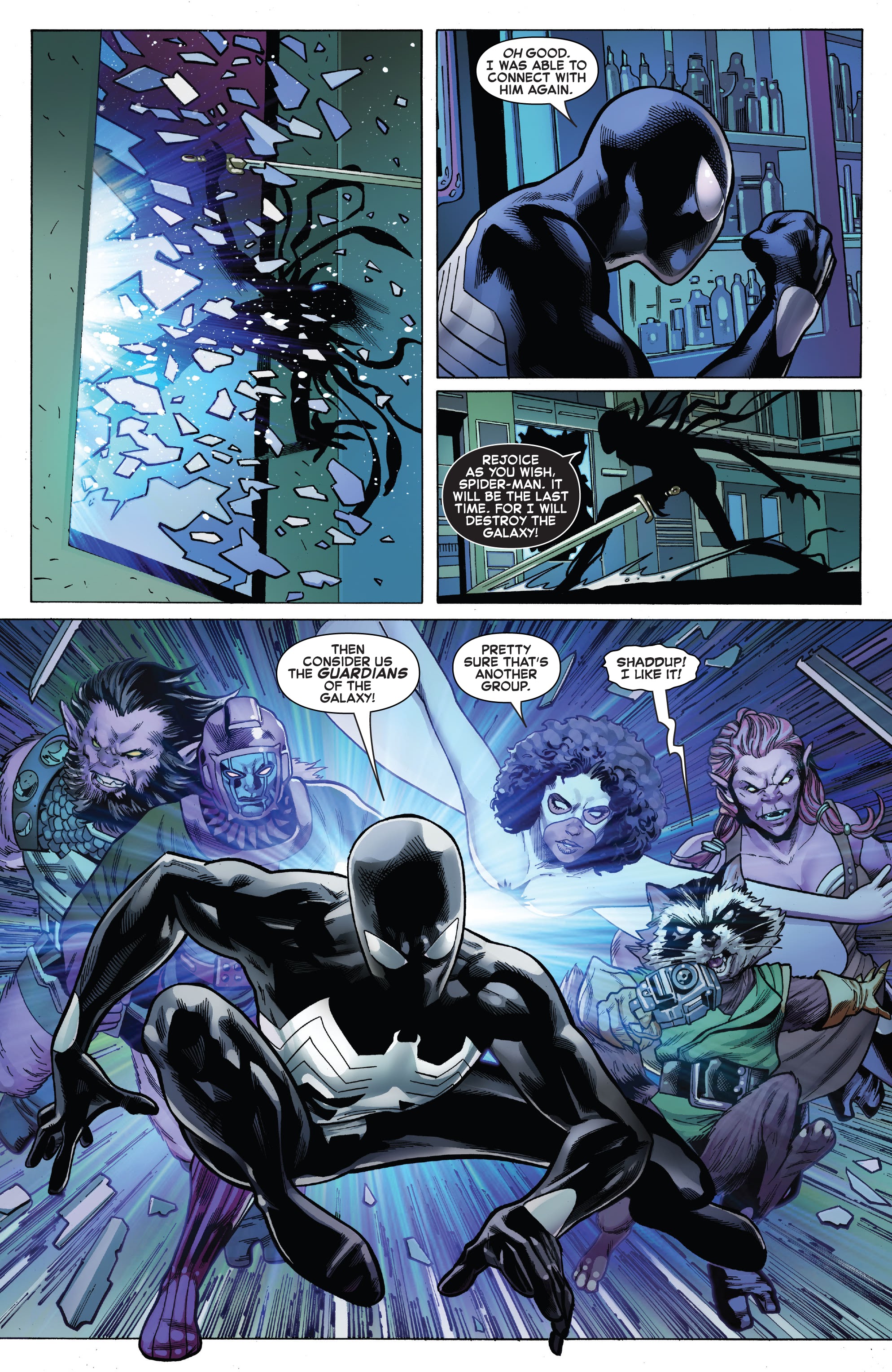 Read online Symbiote Spider-Man: King In Black comic -  Issue #5 - 8