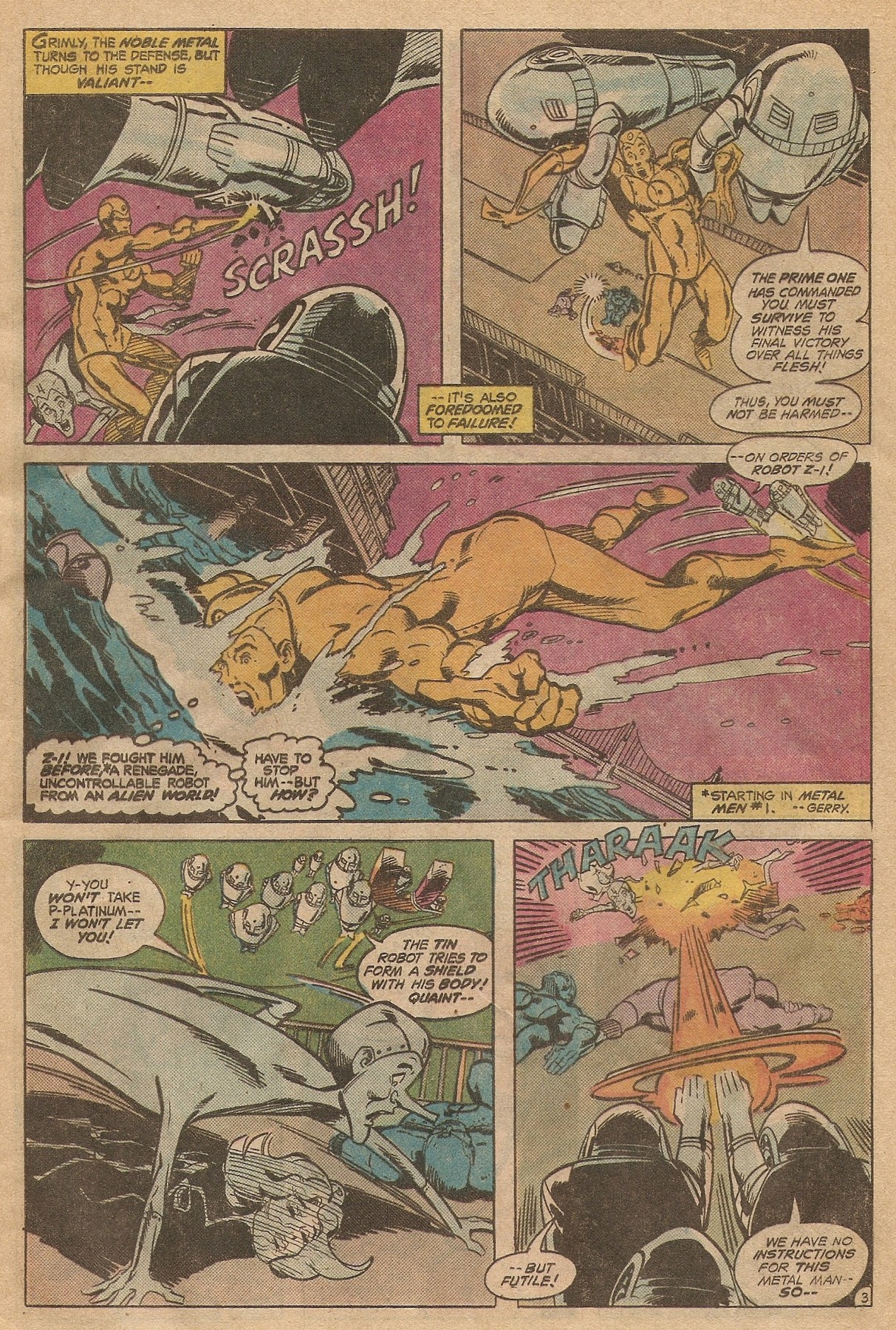 Read online Metal Men (1963) comic -  Issue #55 - 5