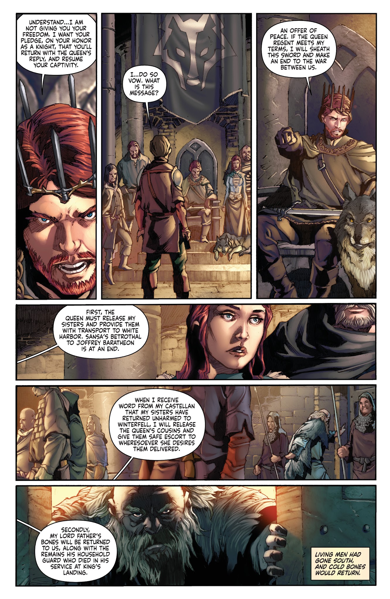 Read online A Clash of Kings comic -  Issue #4 - 16
