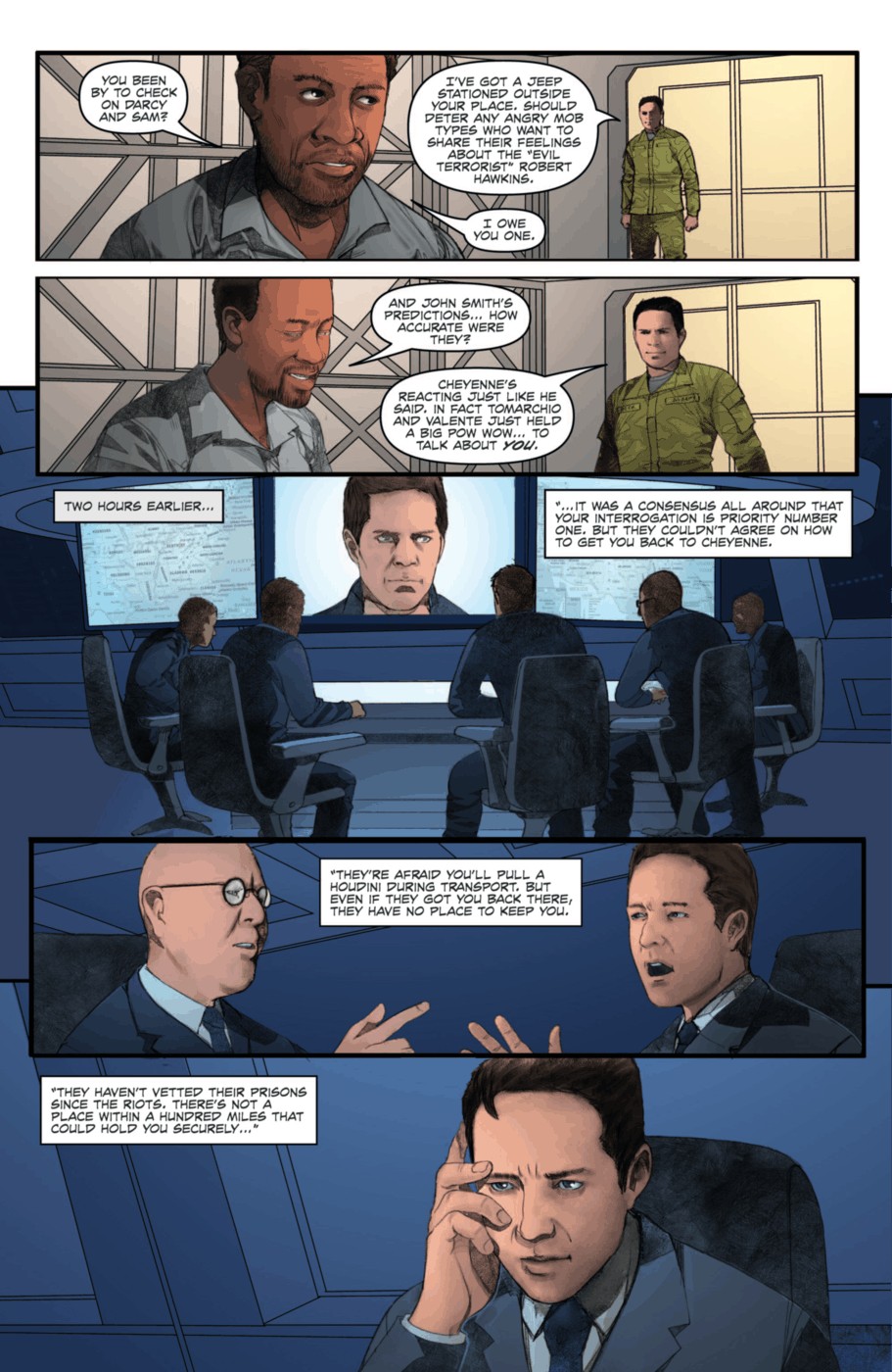 Read online Jericho Season 4 comic -  Issue #3 - 5