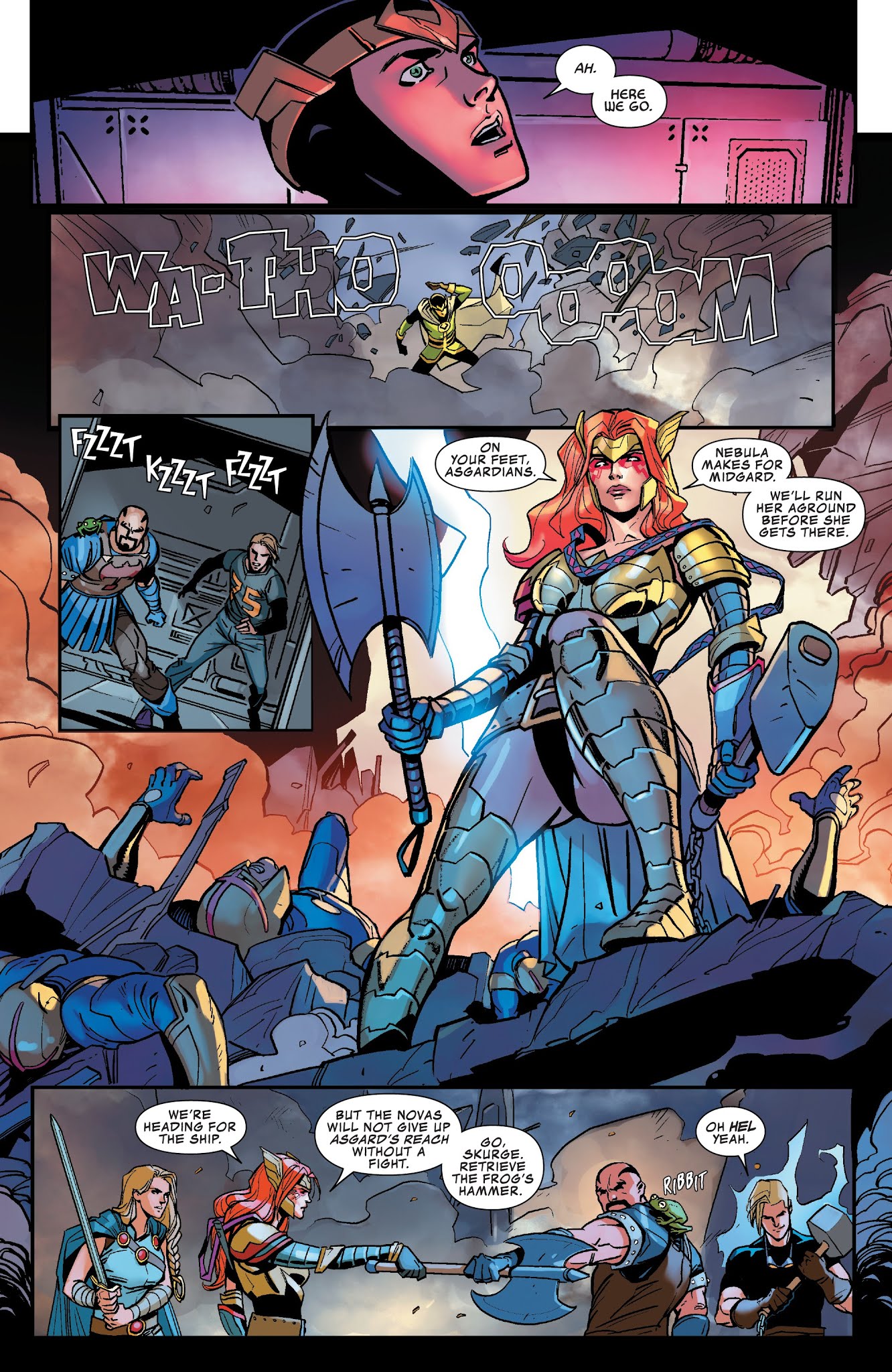 Read online Asgardians of the Galaxy comic -  Issue #4 - 16