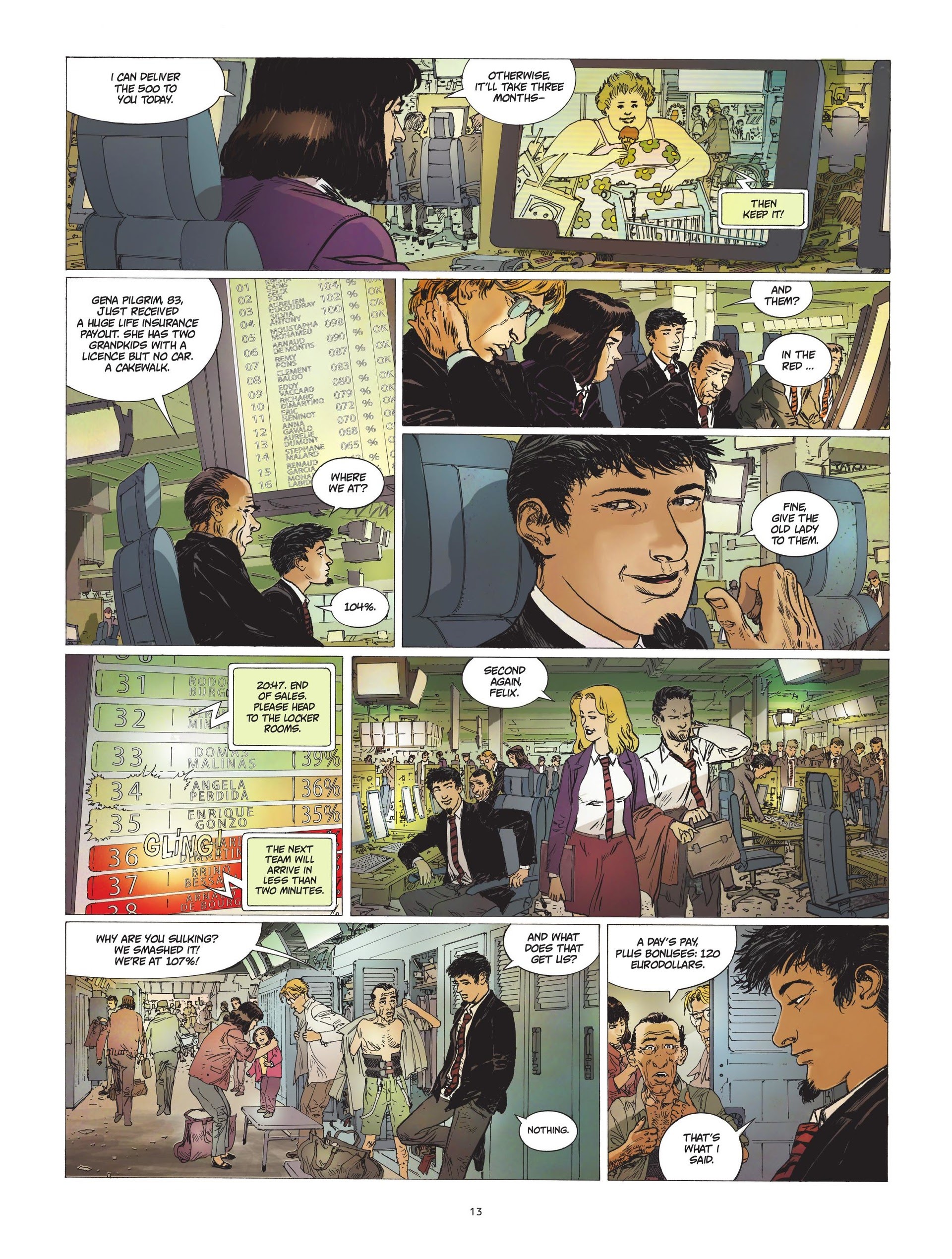Read online HSE - Human Stock Exchange comic -  Issue #1 - 15