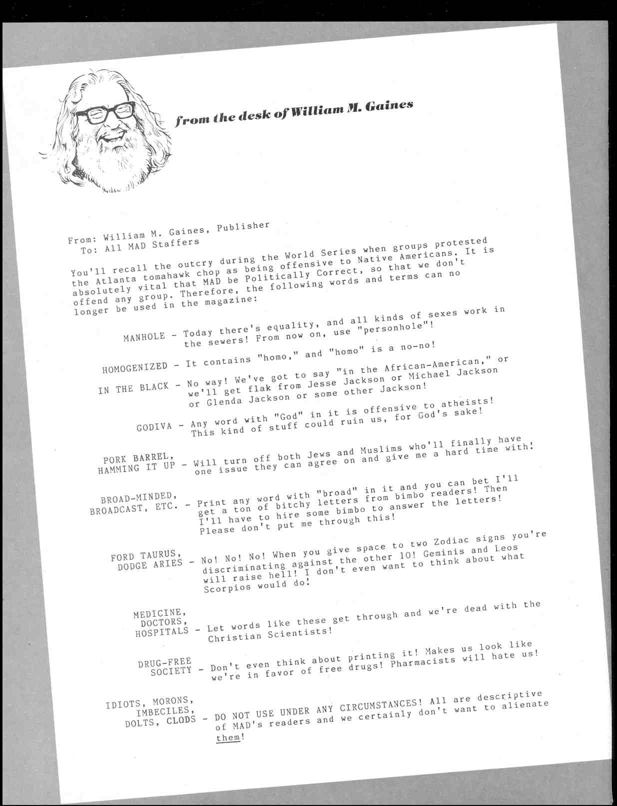 Read online MAD comic -  Issue #312 - 50