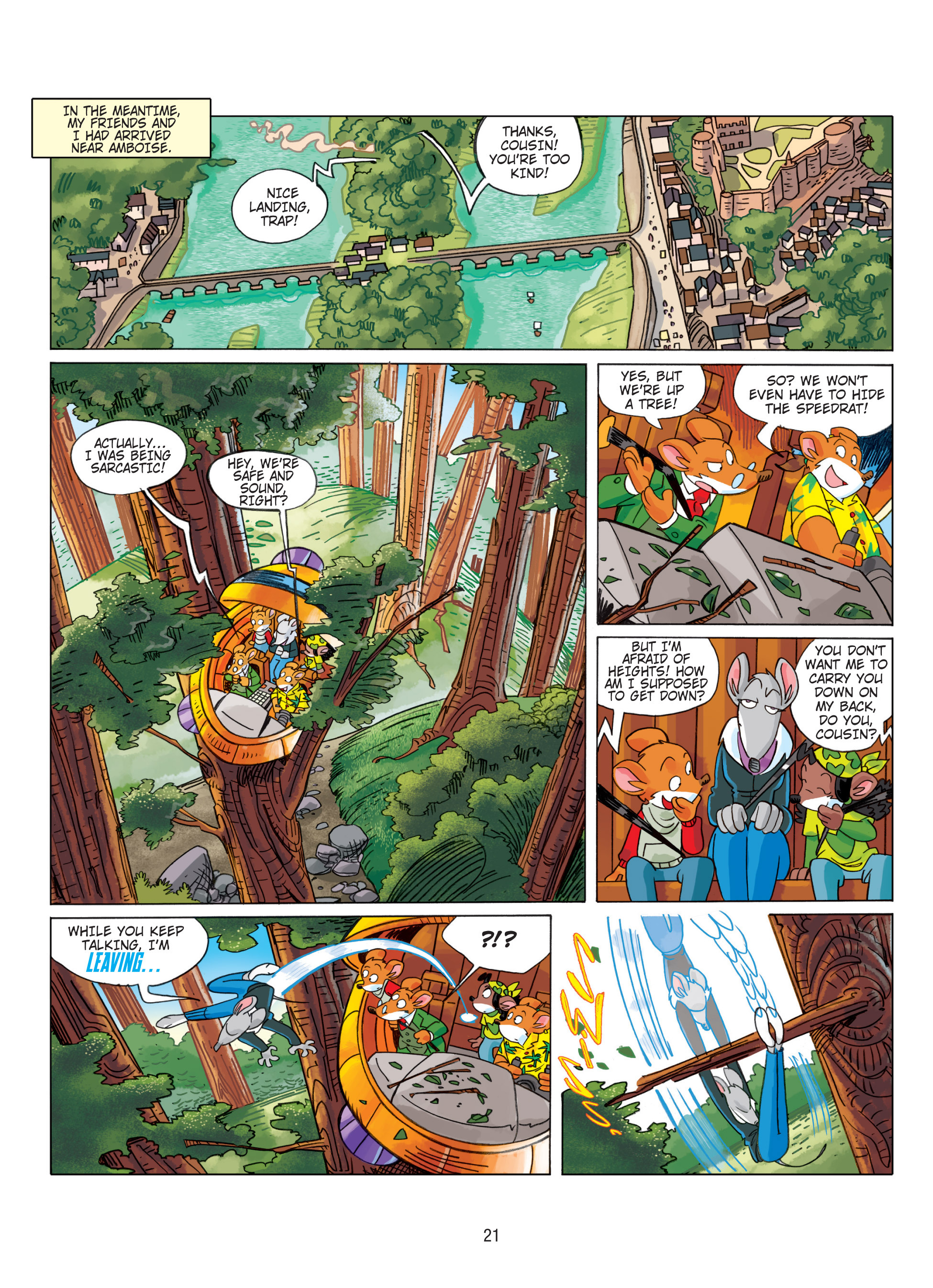 Read online Geronimo Stilton comic -  Issue # TPB 6 - 21