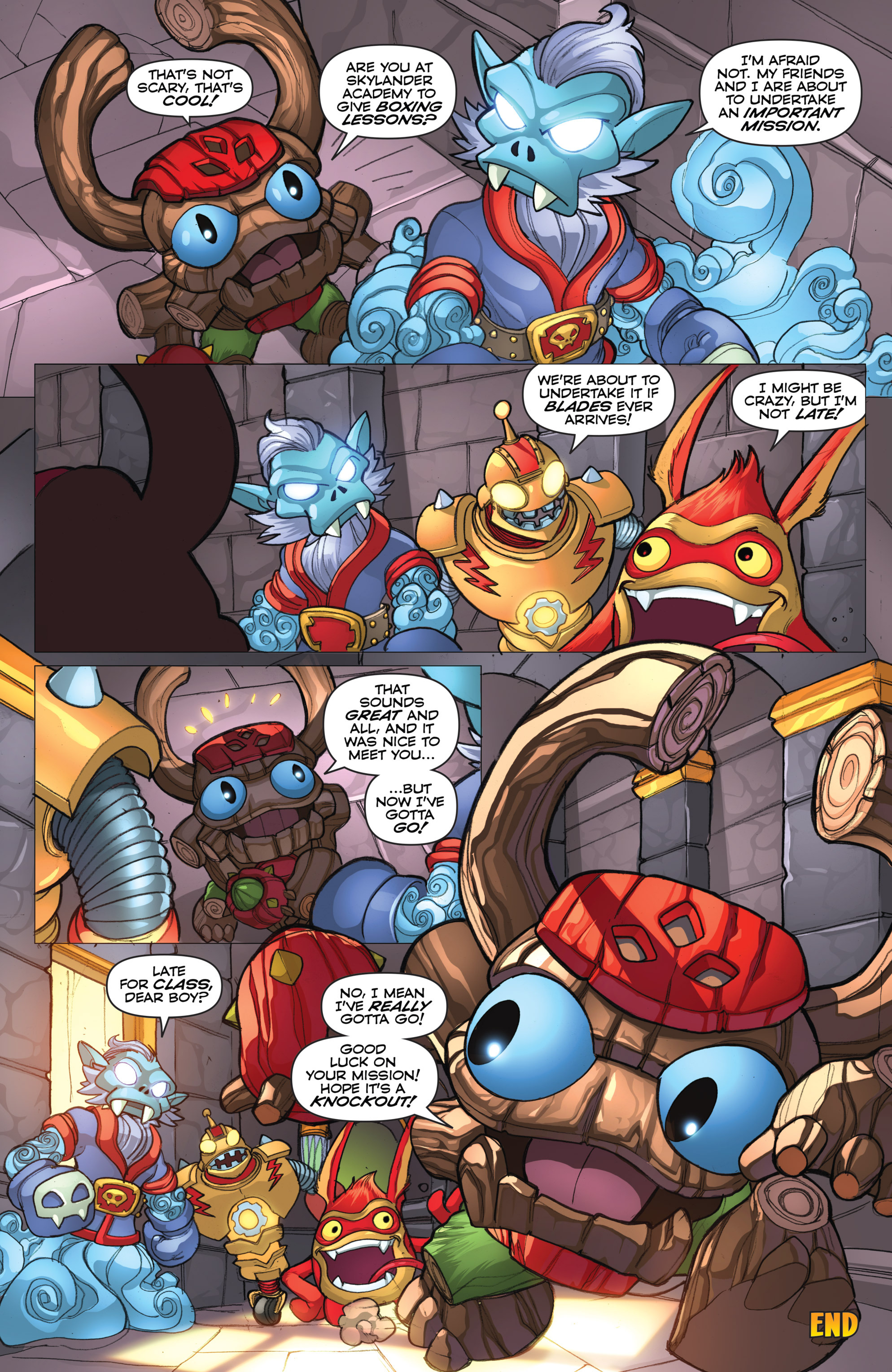 Read online Skylanders comic -  Issue #2 - 21