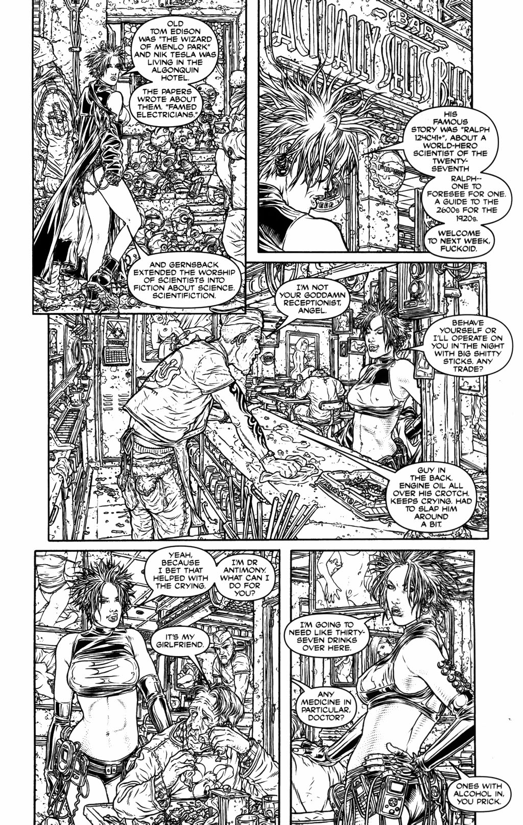 Read online Warren Ellis' Angel Stomp Future comic -  Issue # Full - 10