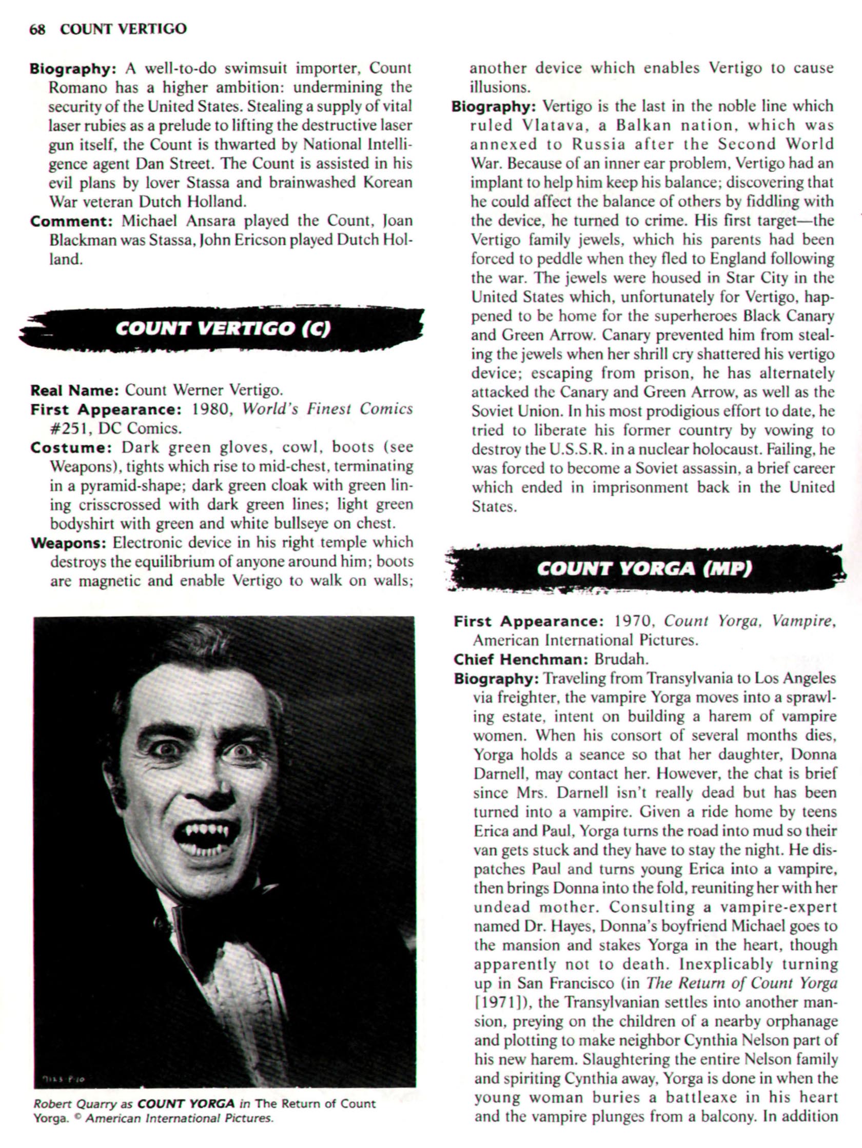 Read online The Encyclopedia of Super Villains comic -  Issue # TPB (Part 1) - 78