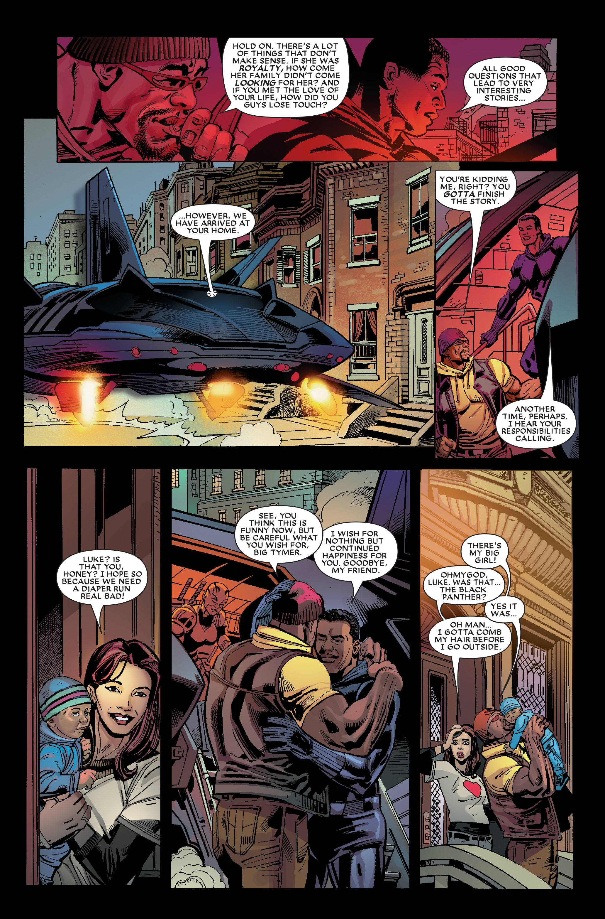 Read online Black Panther: The Bride comic -  Issue # TPB - 13