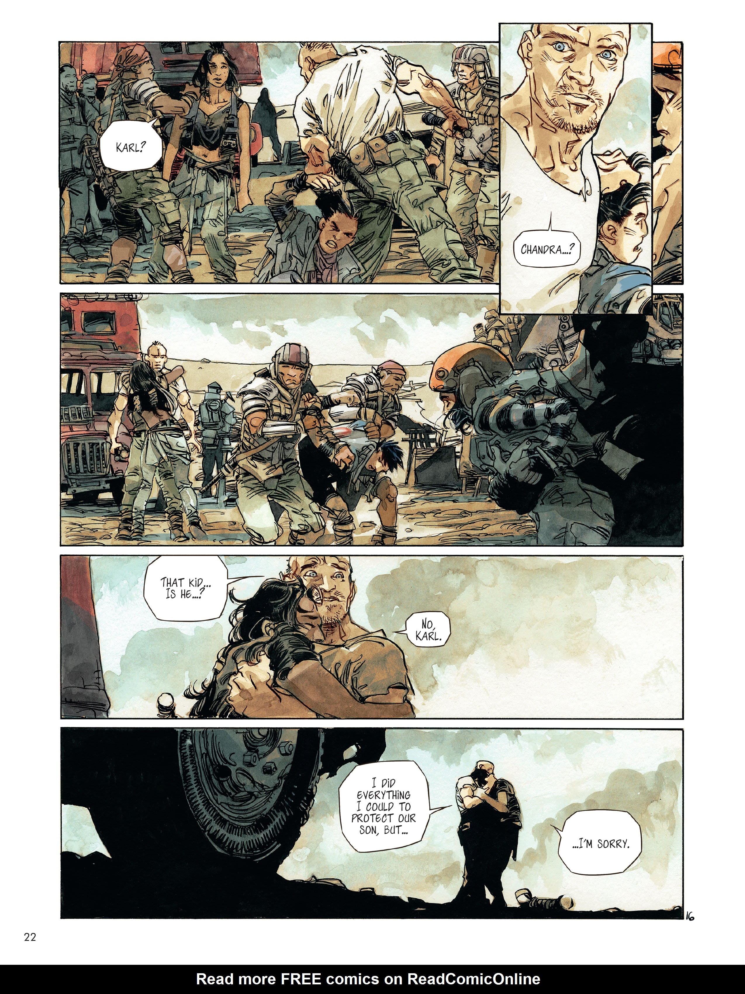 Read online The Wall comic -  Issue #1 - 20