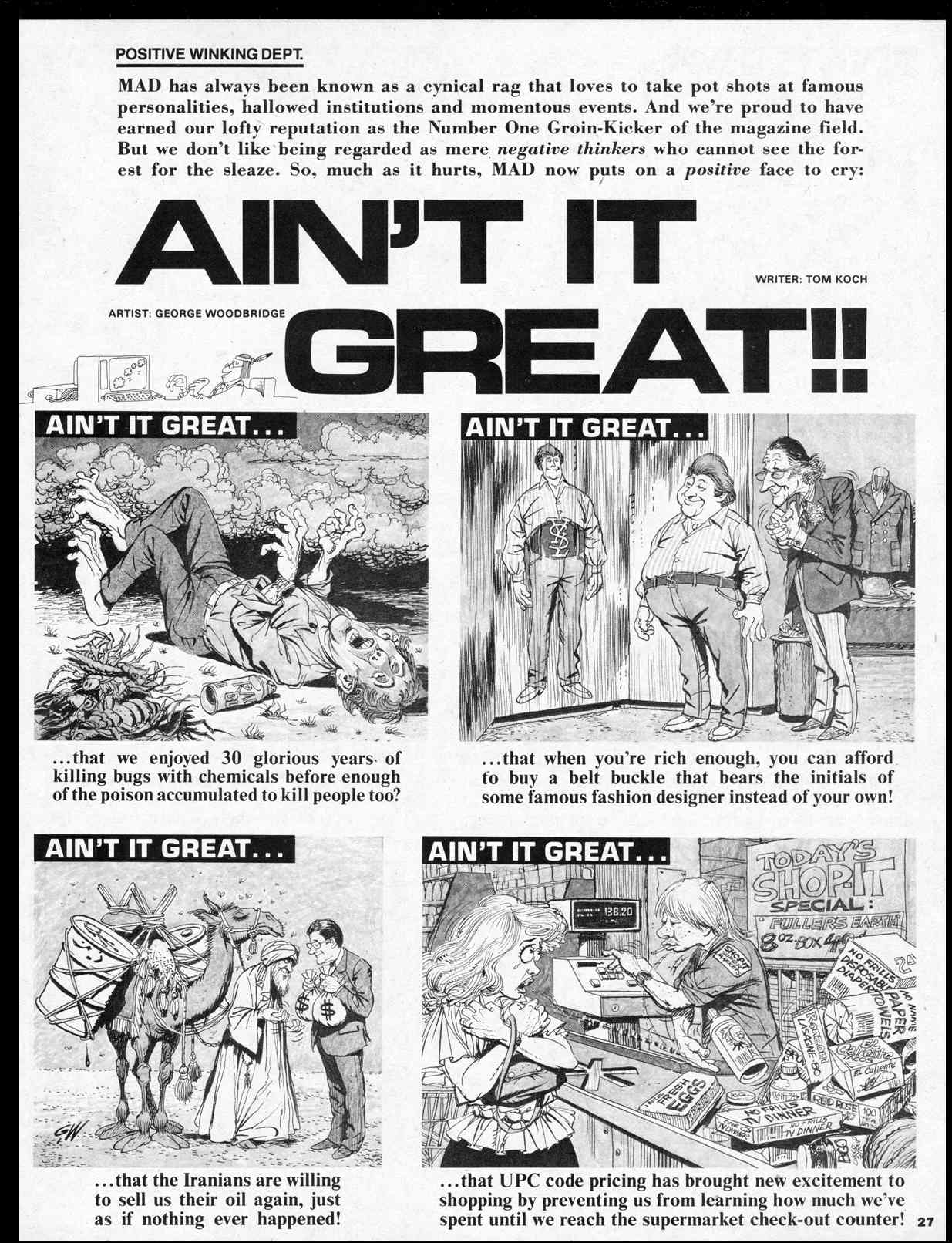 Read online MAD comic -  Issue #251 - 29