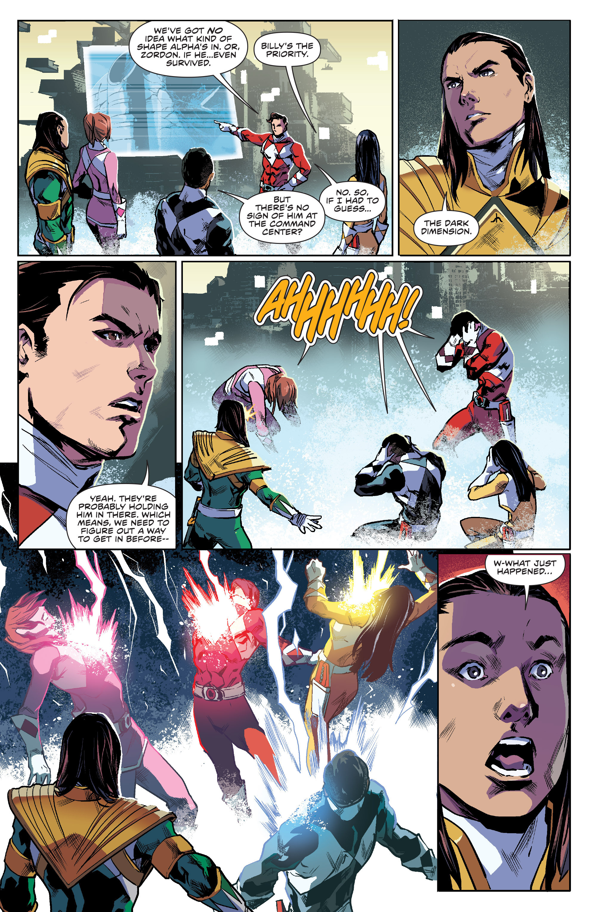 Read online Mighty Morphin Power Rangers comic -  Issue #6 - 21