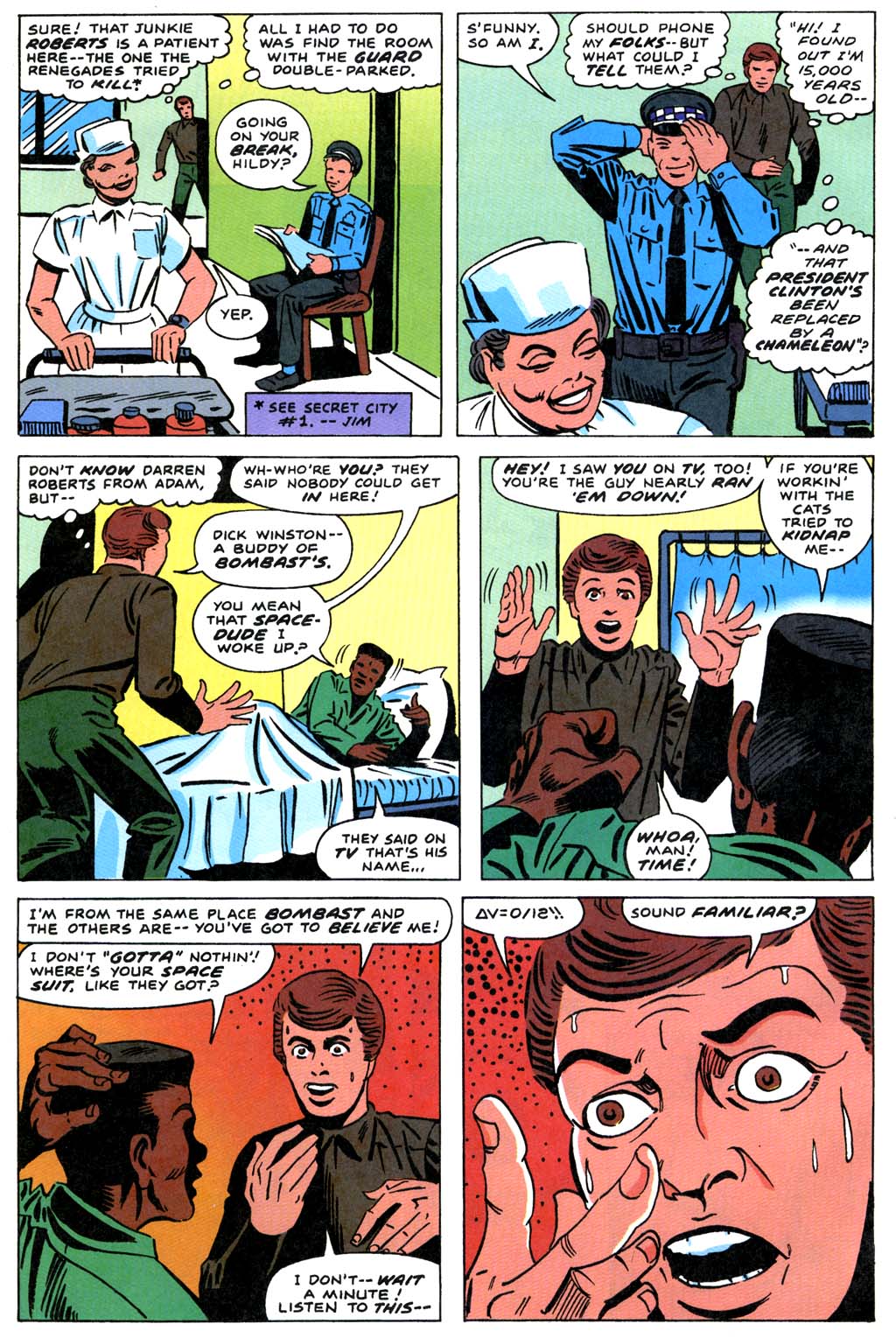 Read online Jack Kirby's Secret City Saga comic -  Issue #3 - 12