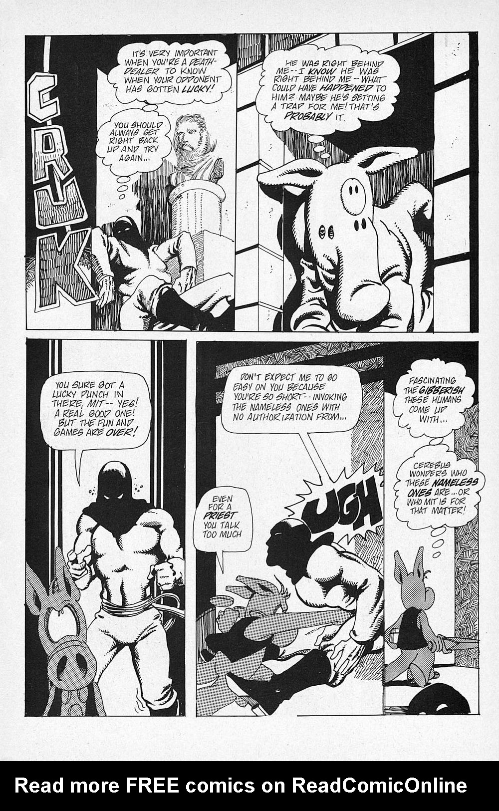 Read online Cerebus comic -  Issue #7 - 17