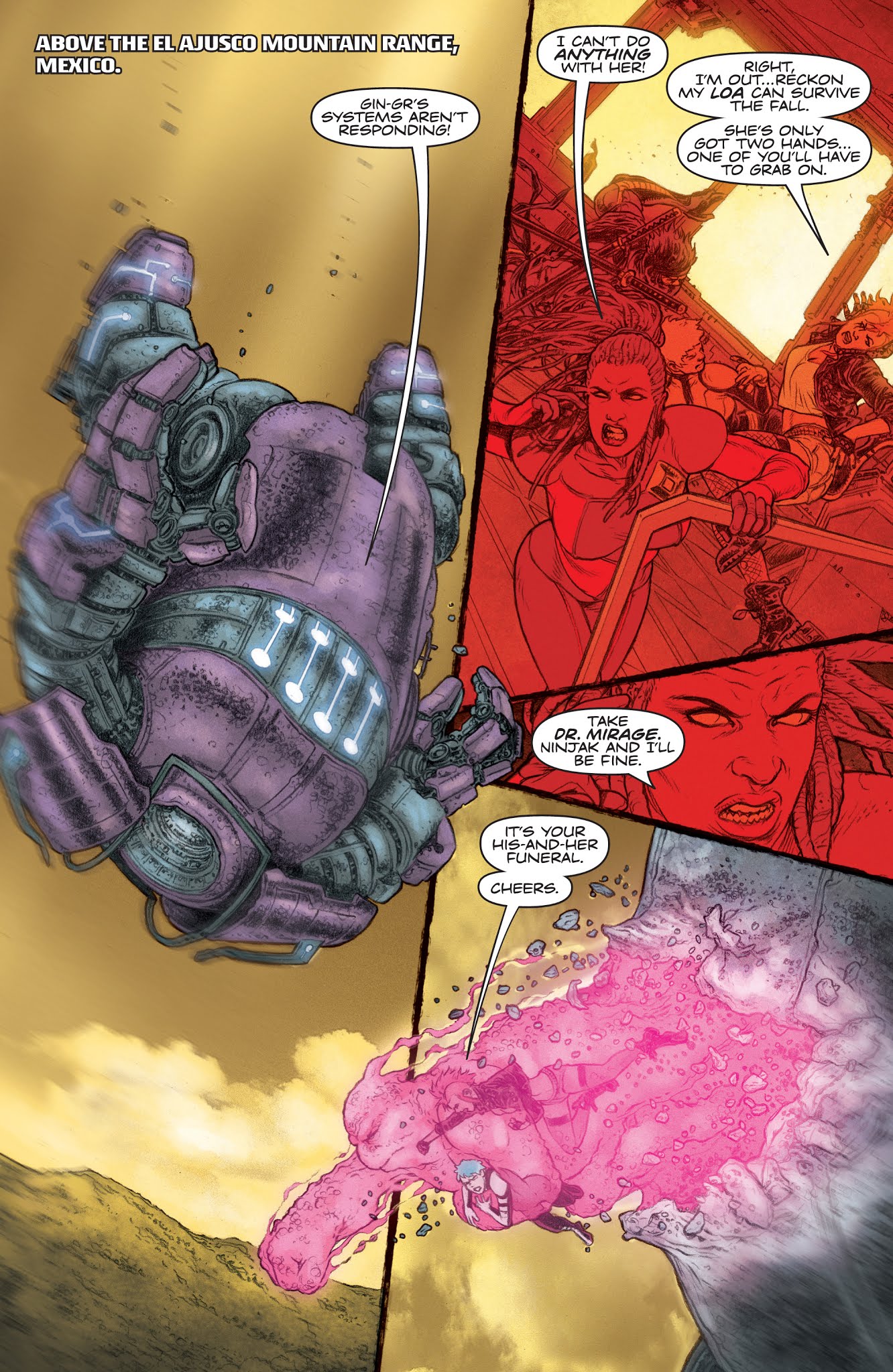 Read online Ninja-K comic -  Issue # _TPB 2 - 54