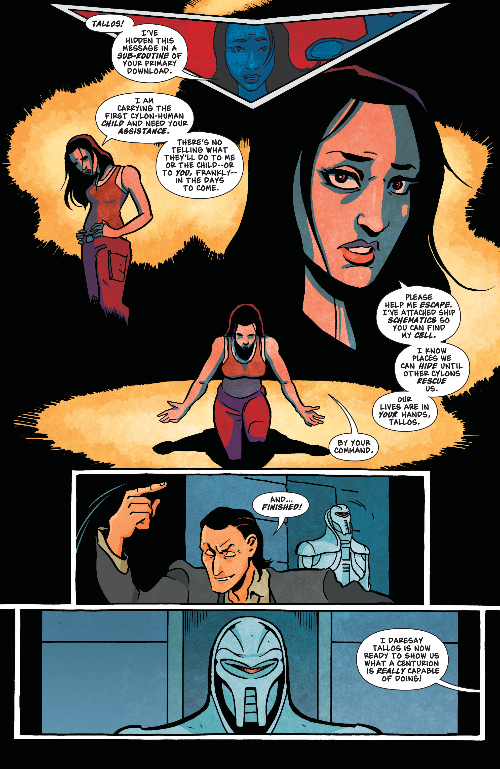 Read online Battlestar Galactica: Gods and Monsters comic -  Issue #3 - 12