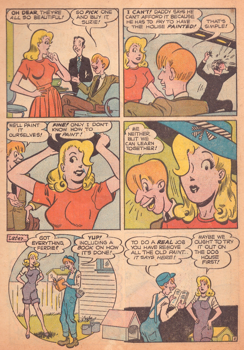 Read online Suzie Comics comic -  Issue #64 - 11