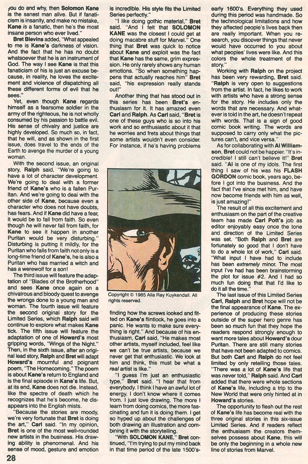 Read online Marvel Age comic -  Issue #29 - 29