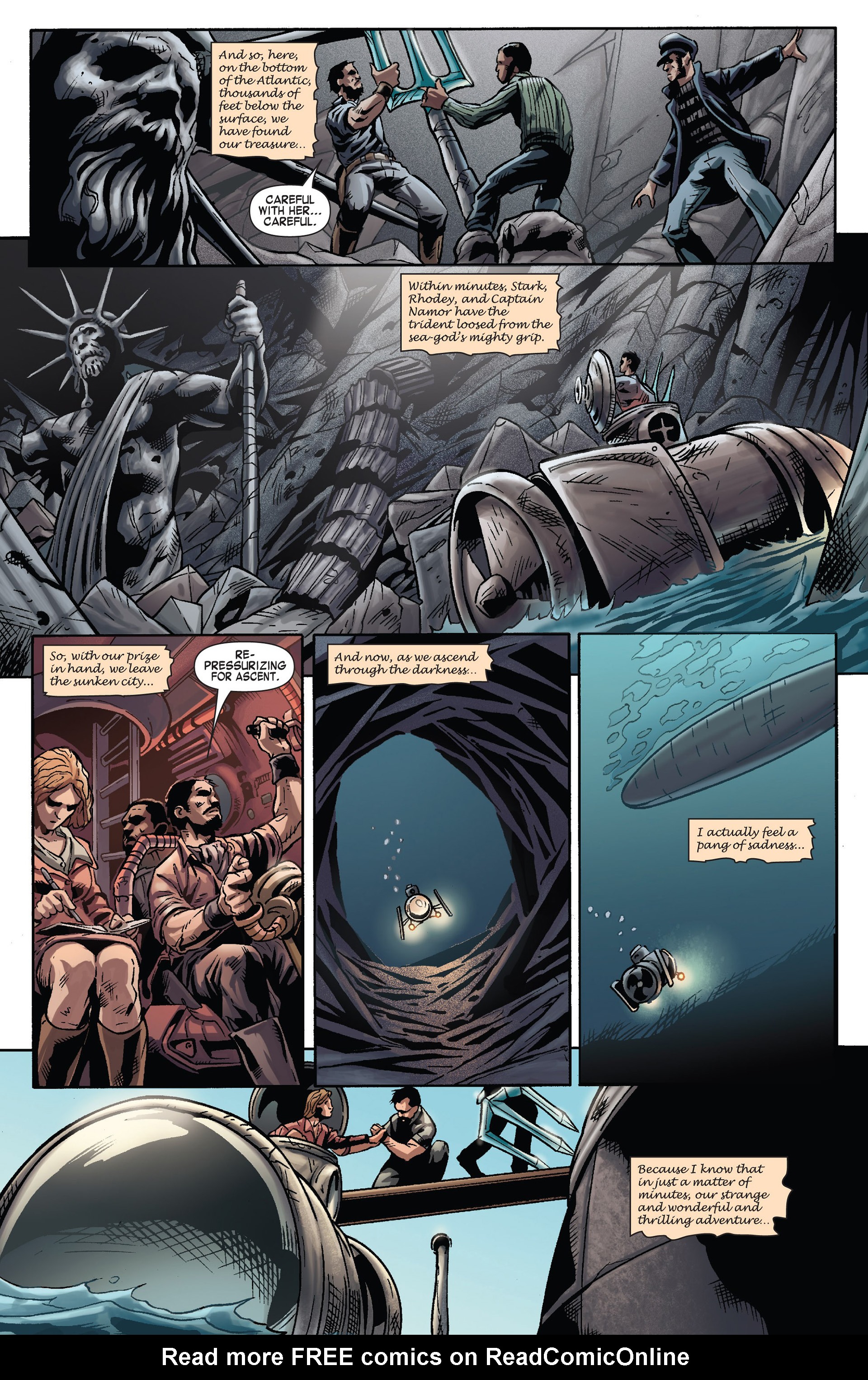 Read online Iron Man Noir comic -  Issue #2 - 18