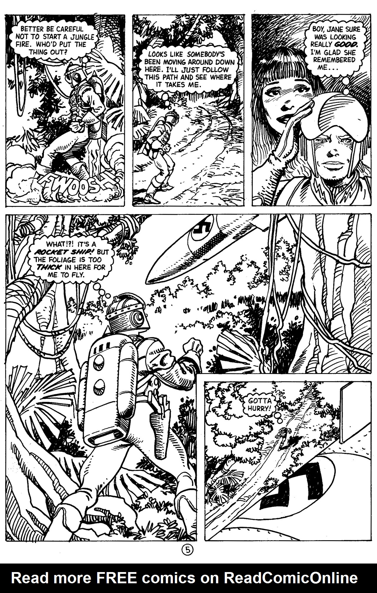 Read online Rocket Ranger comic -  Issue #4 - 7