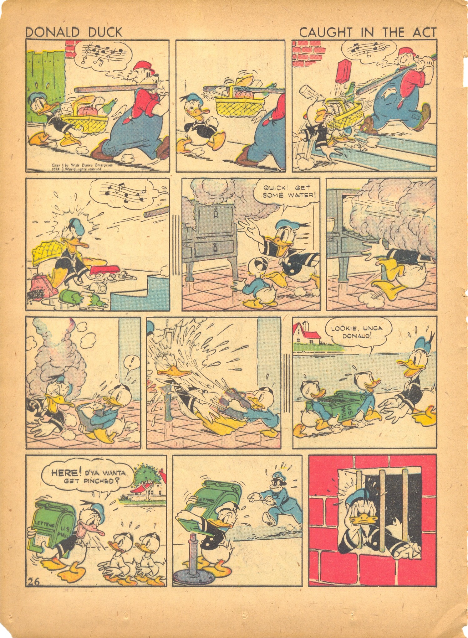 Read online Walt Disney's Comics and Stories comic -  Issue #7 - 28