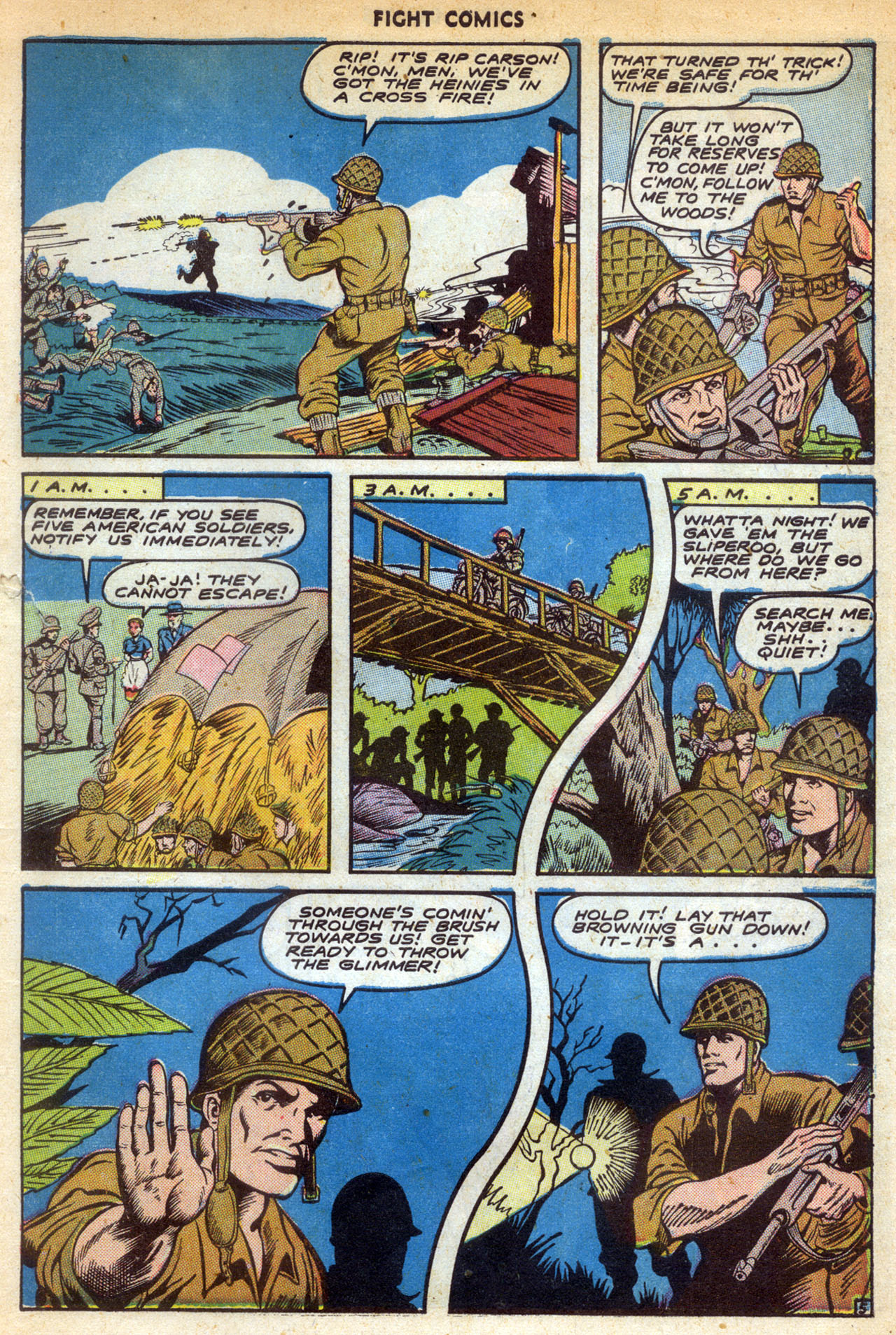 Read online Fight Comics comic -  Issue #33 - 7