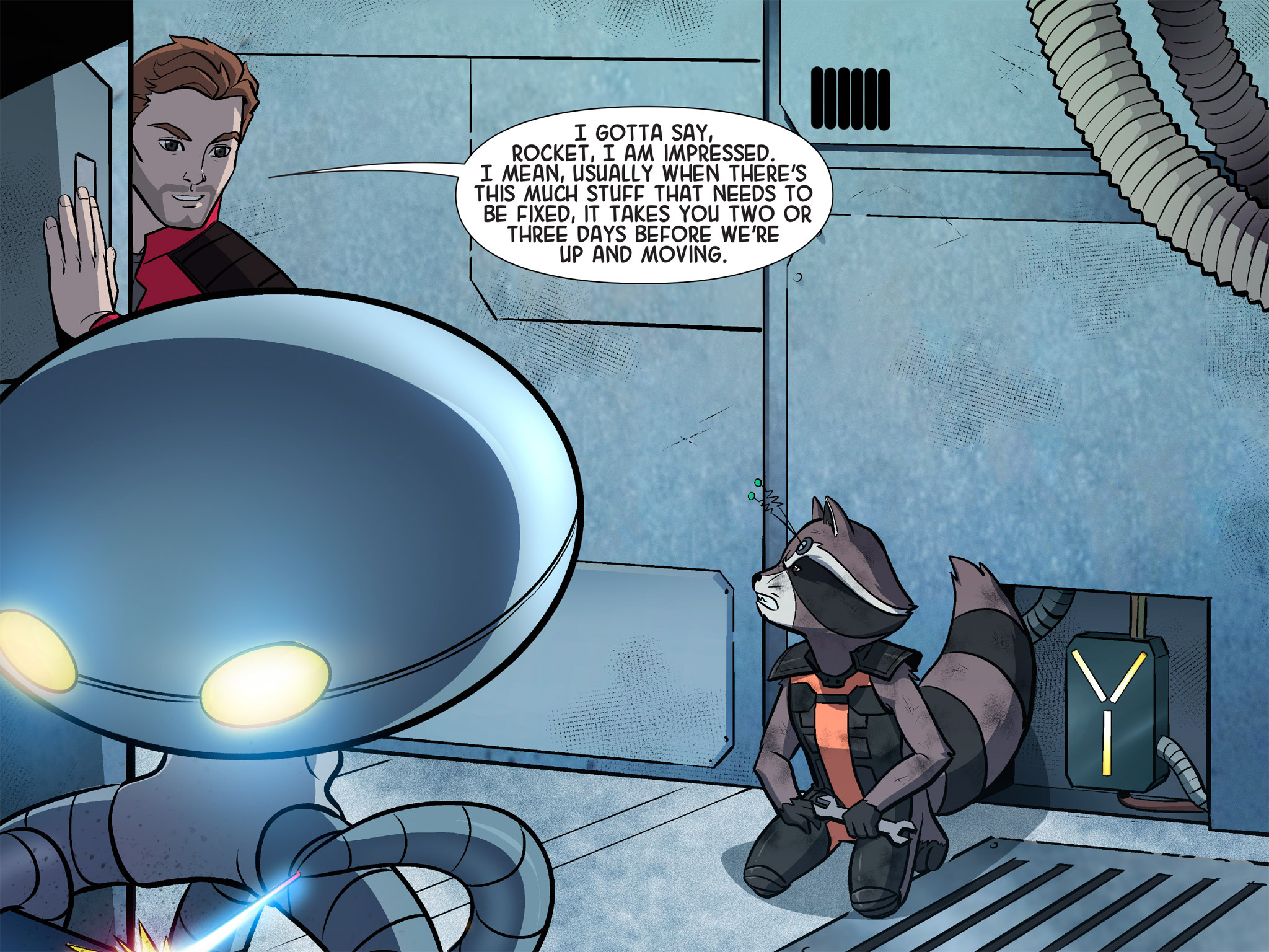Read online Guardians of the Galaxy: Awesome Mix Infinite Comic comic -  Issue #6 - 30