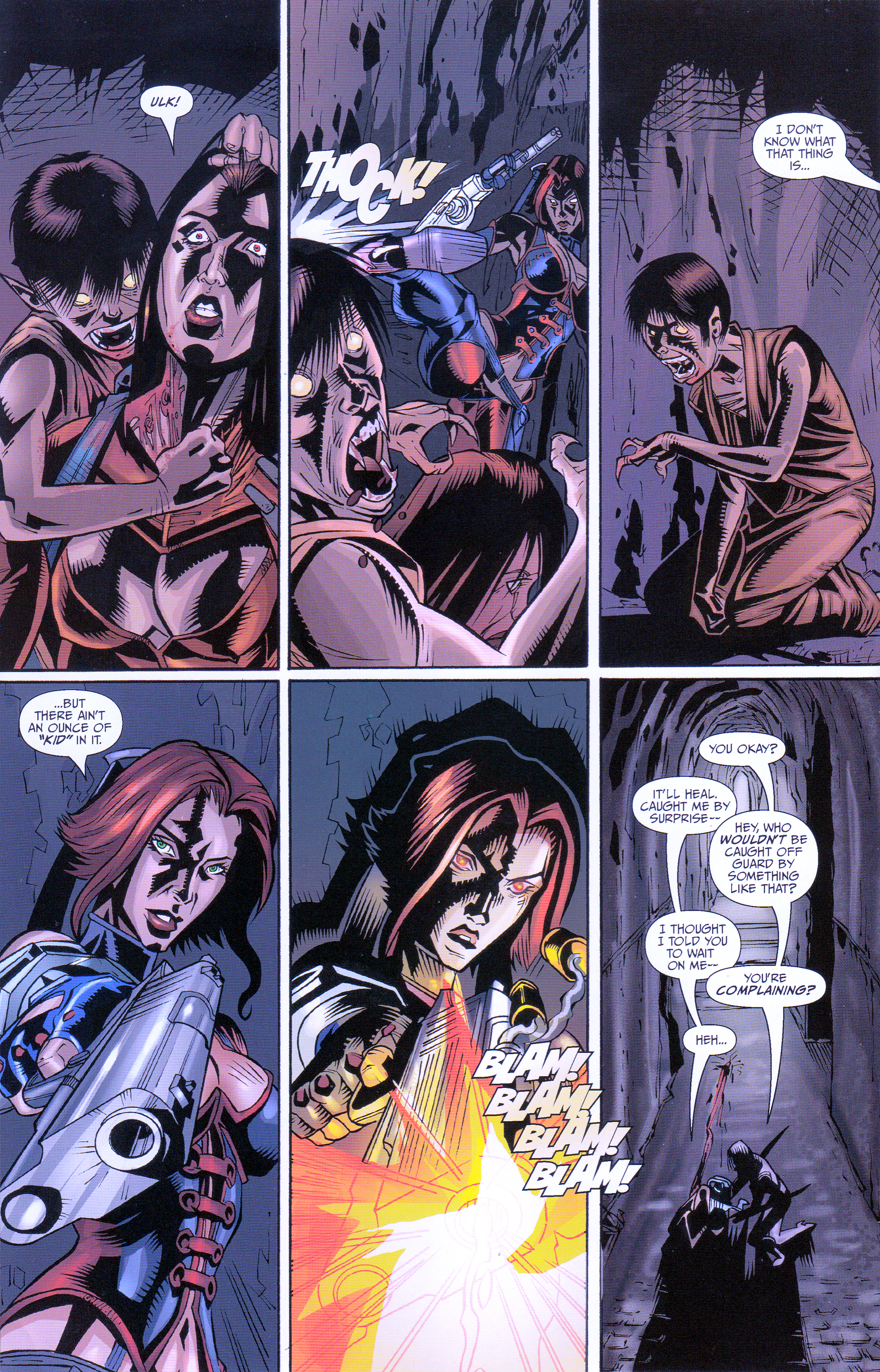 Read online BloodRayne: Tibetan Heights comic -  Issue # Full - 22