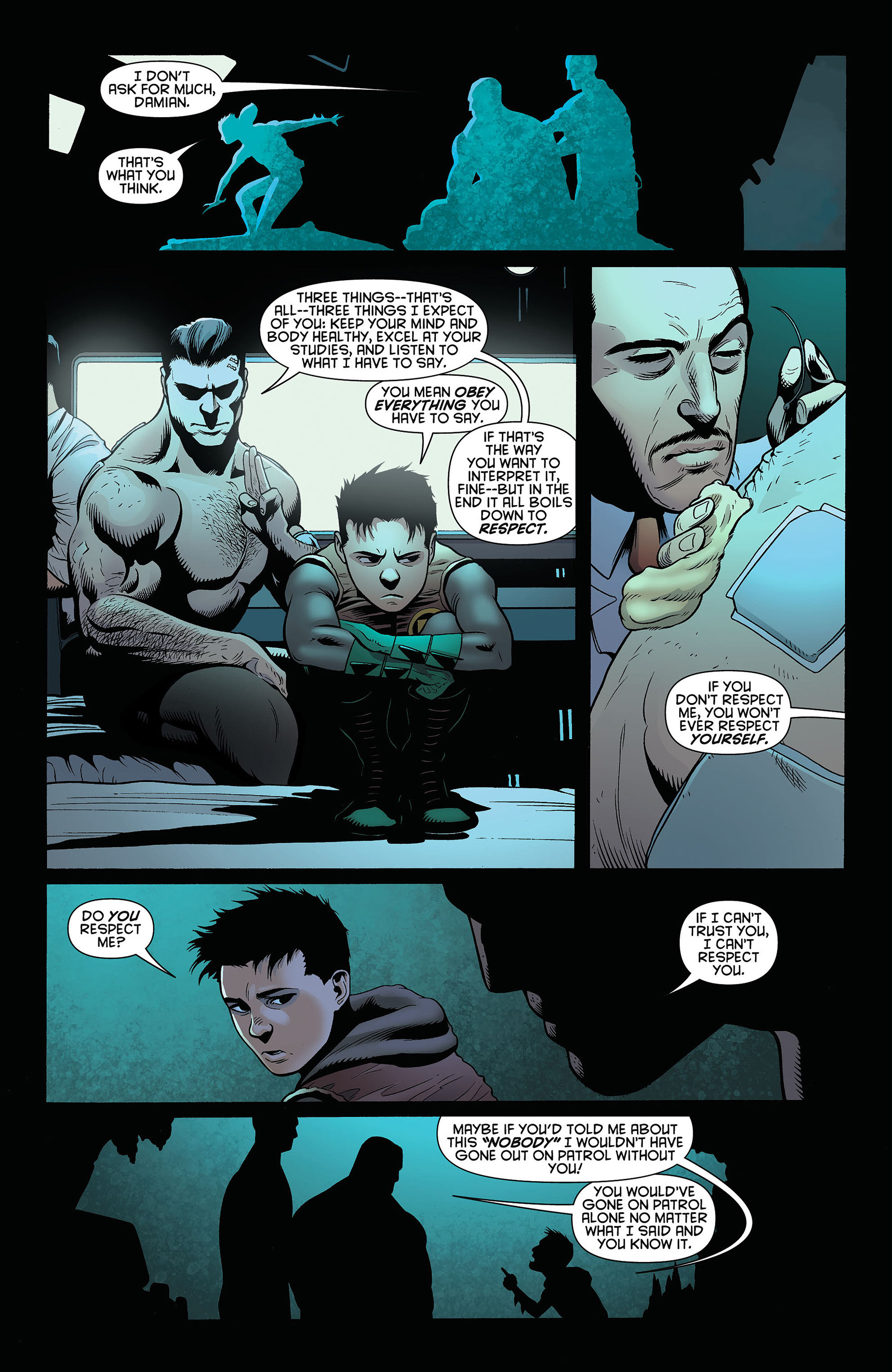 Read online Batman and Robin (2011) comic -  Issue #4 - 14