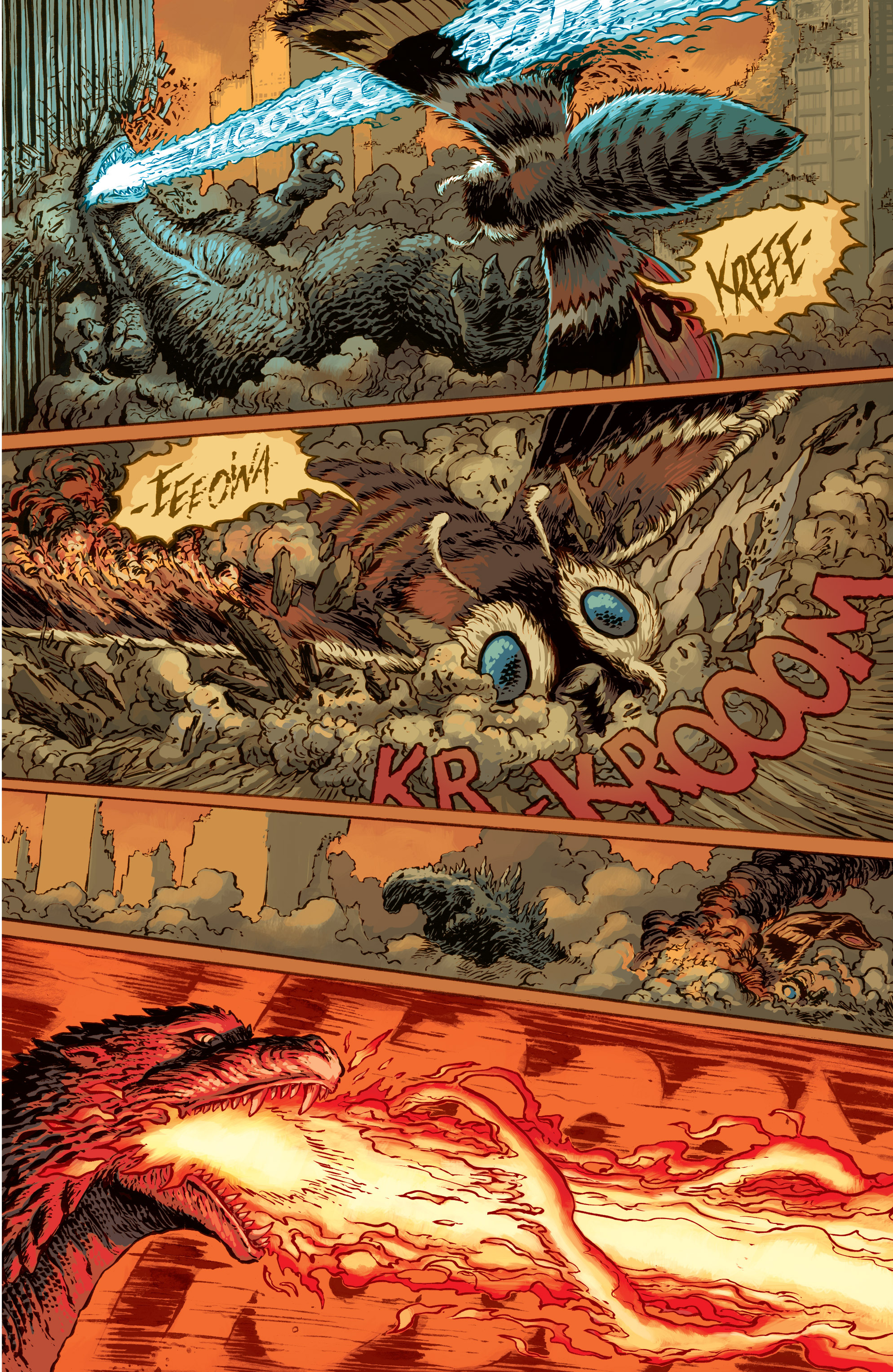 Read online Godzilla: Cataclysm comic -  Issue #4 - 18