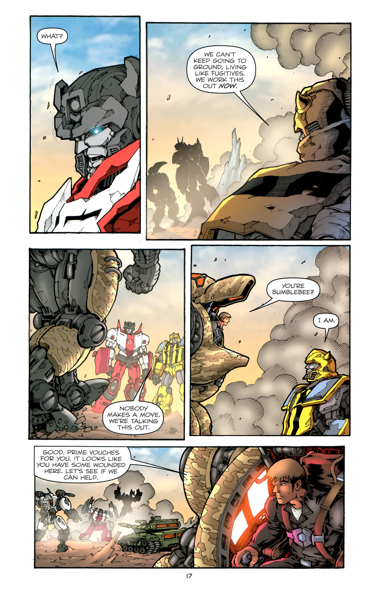Read online The Transformers (2009) comic -  Issue #6 - 20