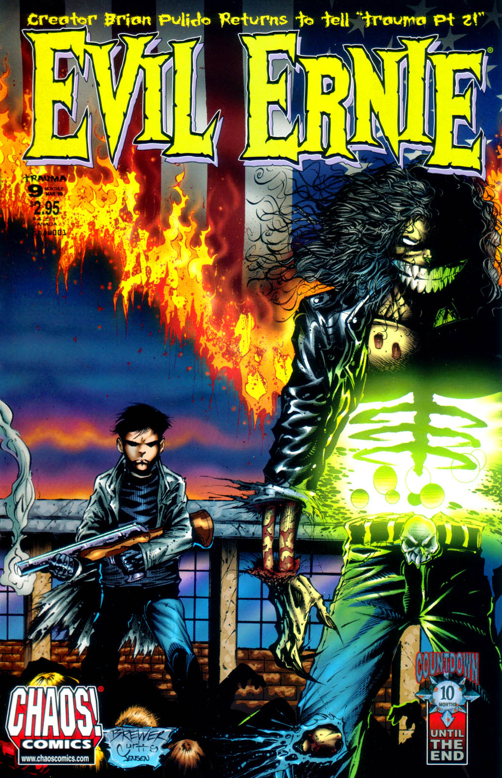 Read online Evil Ernie: Monthly comic -  Issue #9 - 1