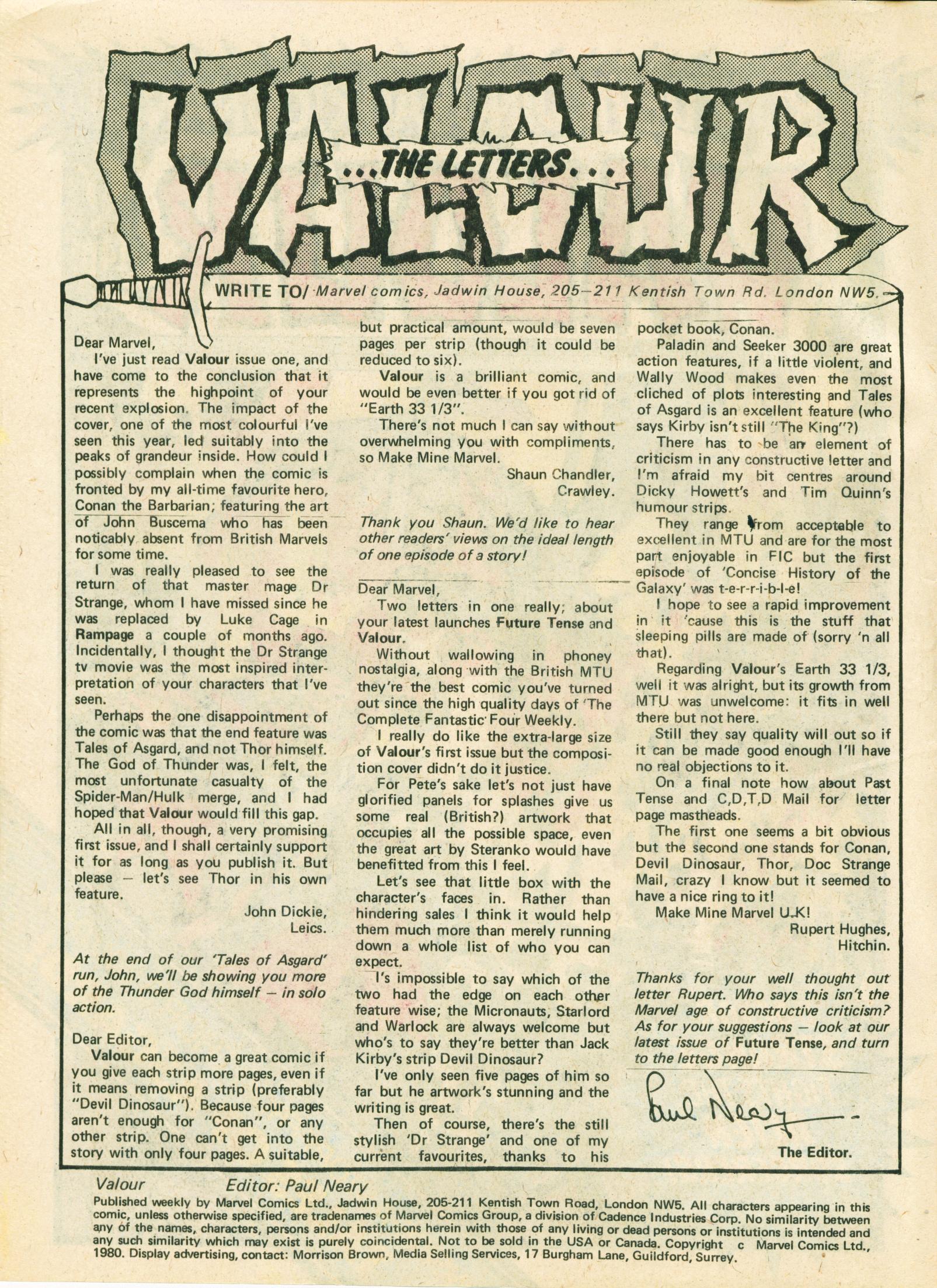 Read online Valour comic -  Issue #7 - 2