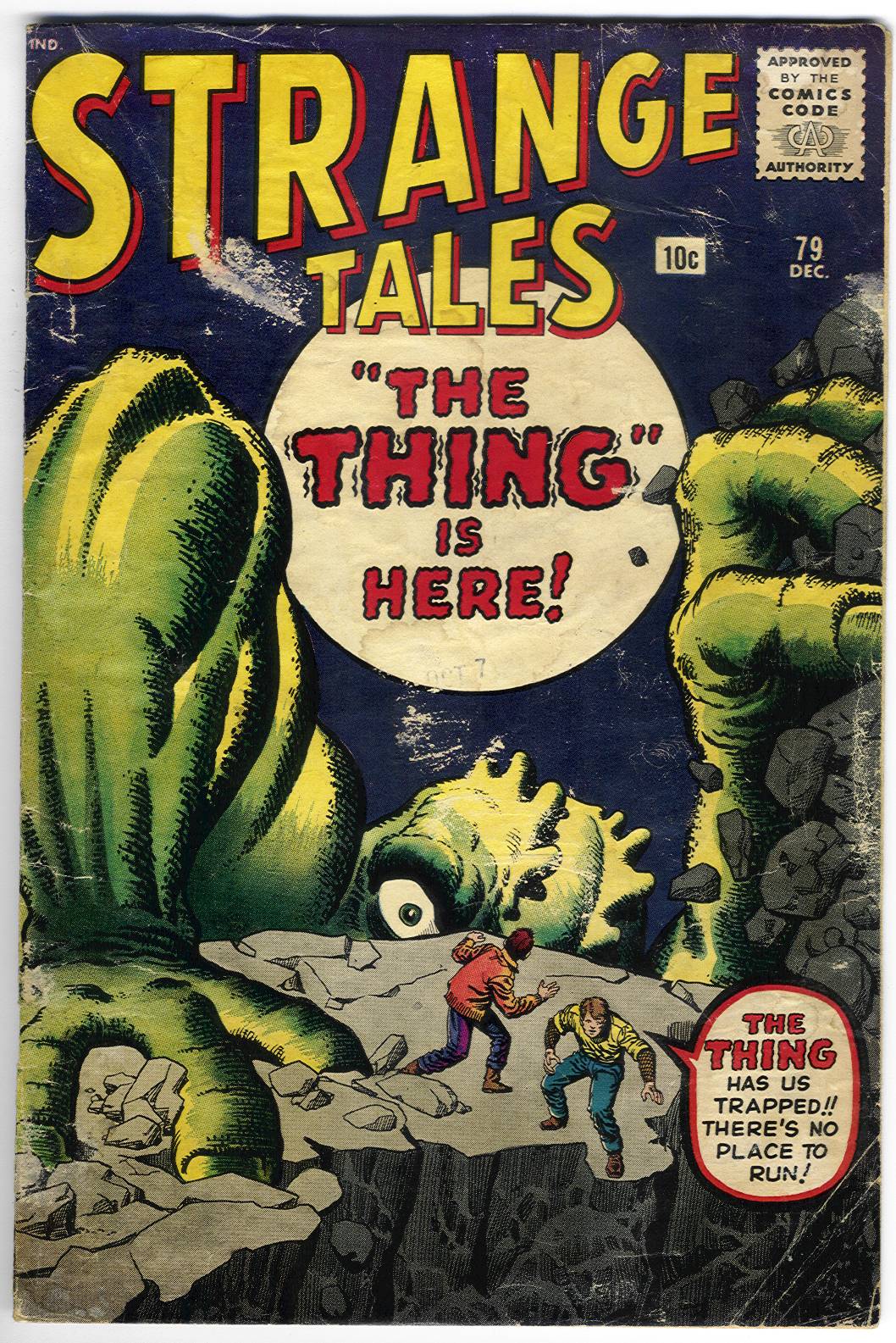 Read online Strange Tales (1951) comic -  Issue #79 - 1