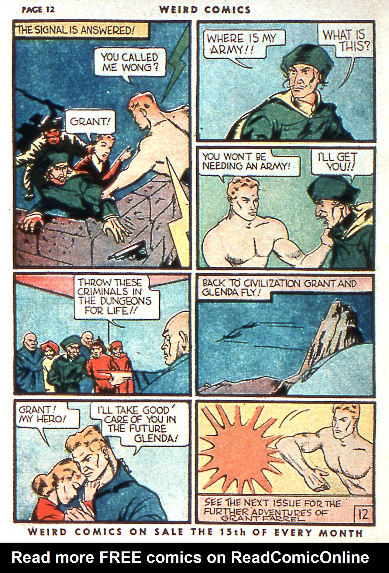 Read online Weird Comics comic -  Issue #4 - 14