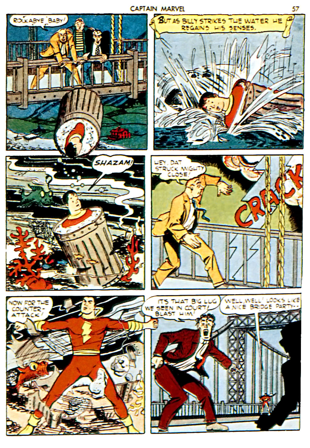 Read online Captain Marvel Adventures comic -  Issue #4 - 59