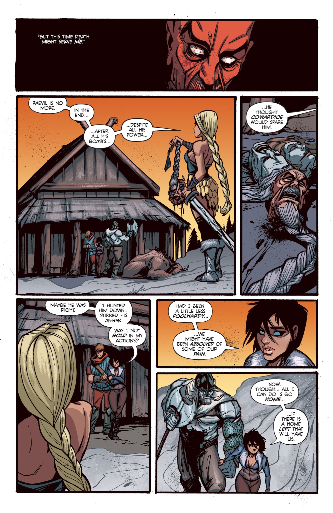 Read online Brides of Helheim comic -  Issue #6 - 16