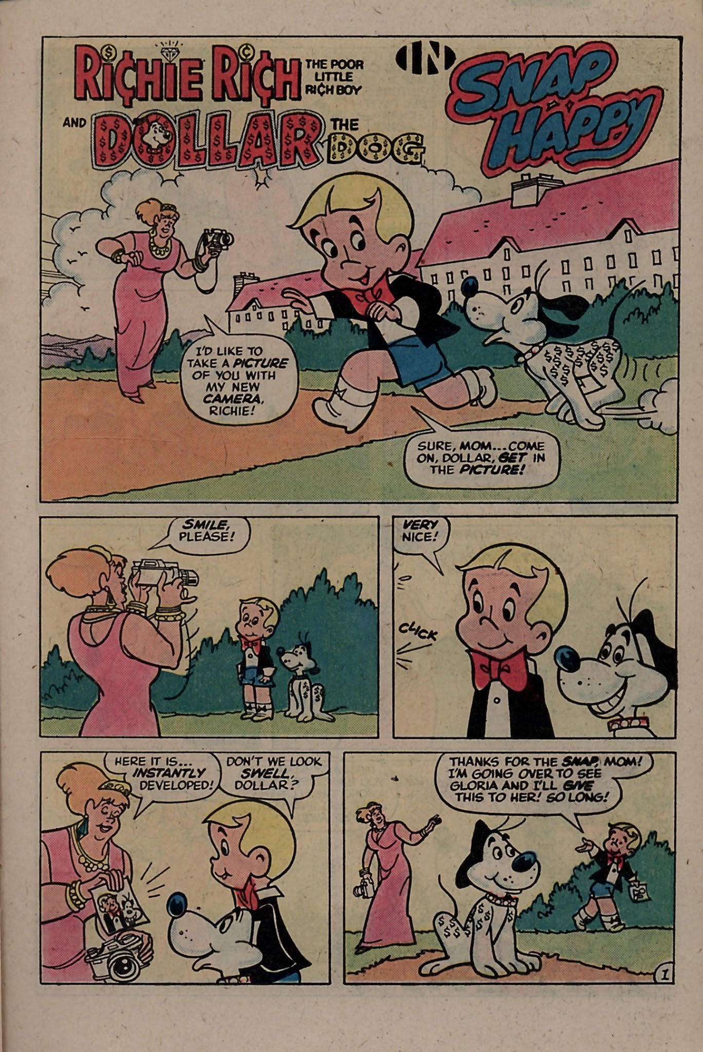 Read online Richie Rich & Dollar the Dog comic -  Issue #17 - 21