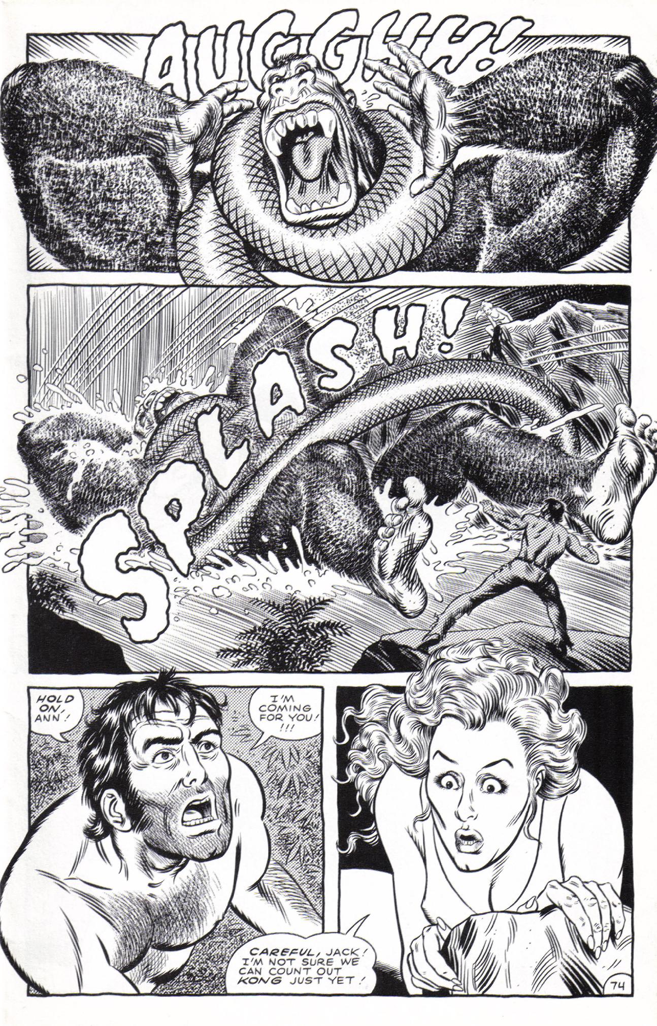 Read online King Kong (1991) comic -  Issue #4 - 4