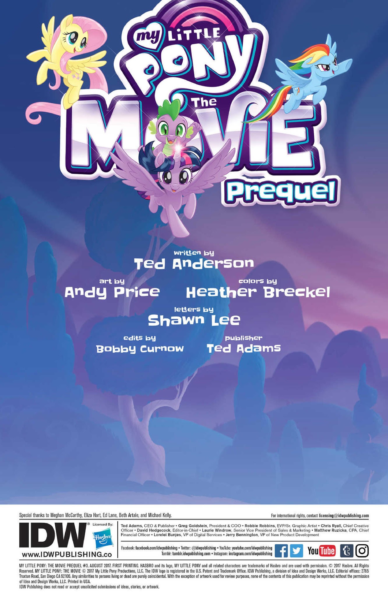 Read online My Little Pony: The Movie Prequel comic -  Issue #3 - 2