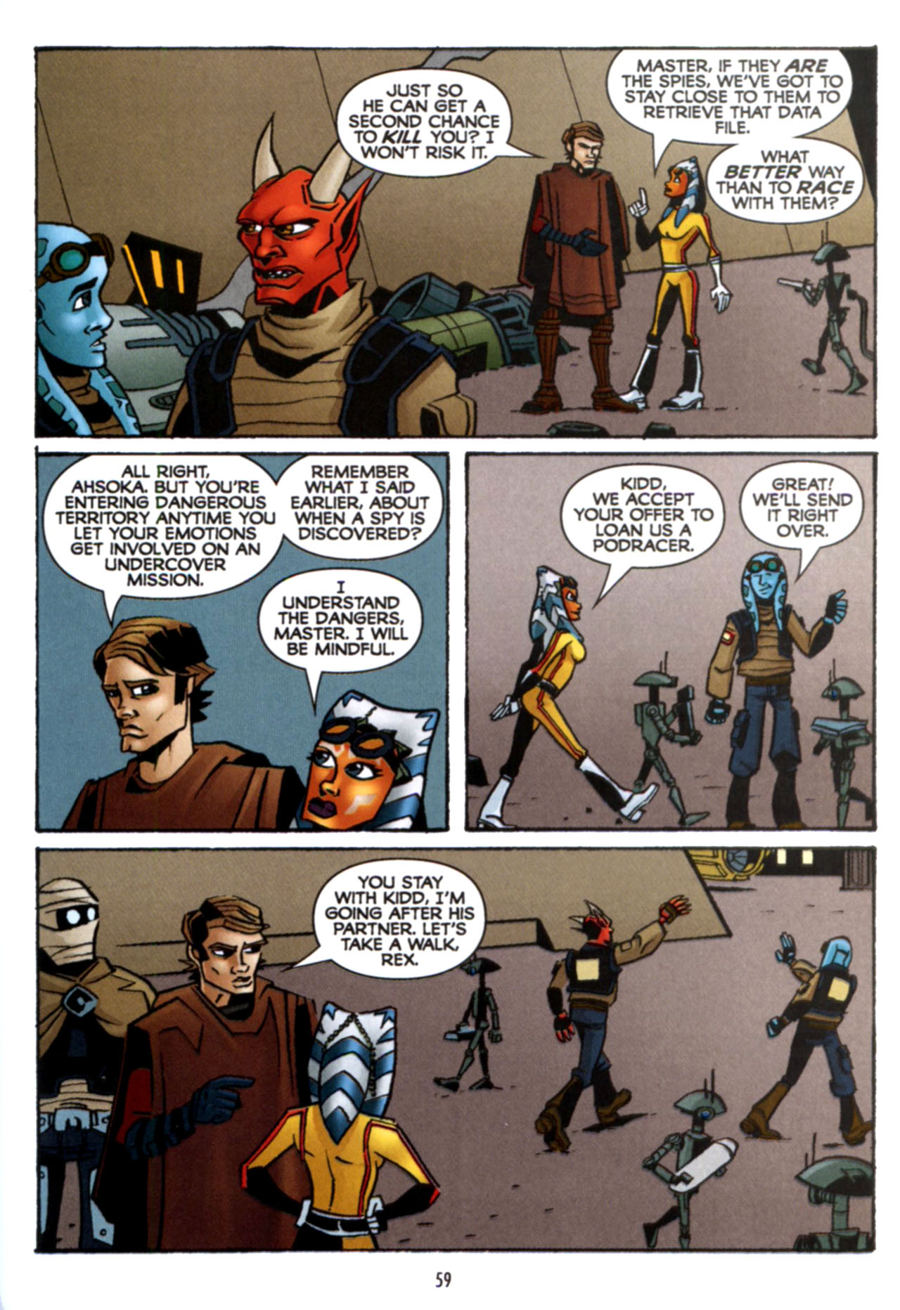 Read online Star Wars: The Clone Wars - Crash Course comic -  Issue # Full - 60