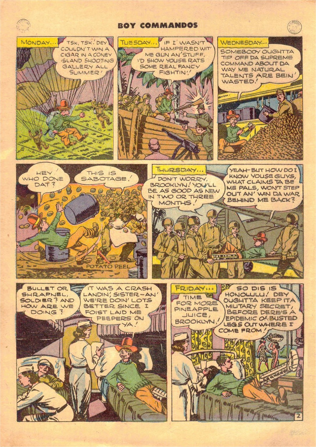 Read online Boy Commandos comic -  Issue #13 - 4