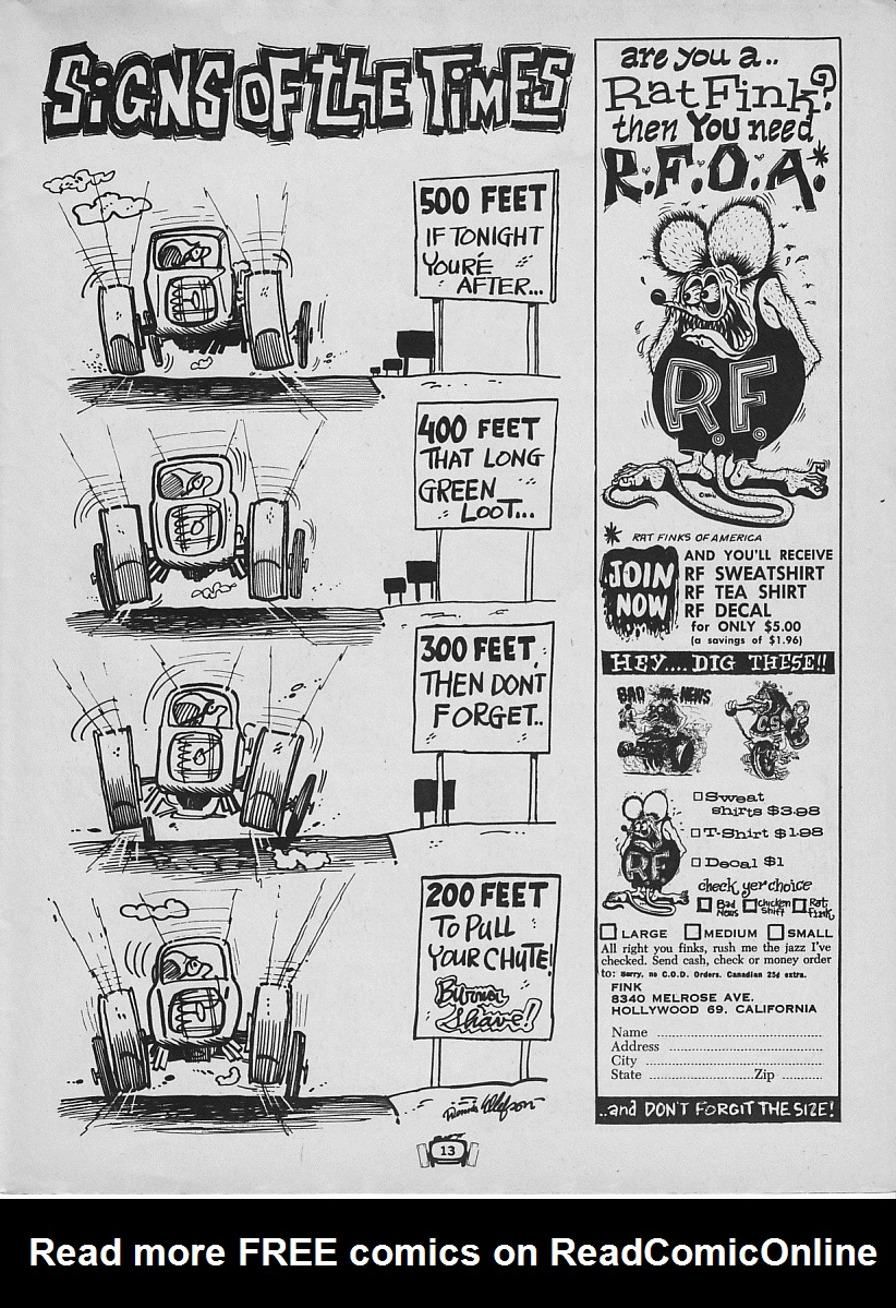 Read online Drag Cartoons comic -  Issue #3 - 13