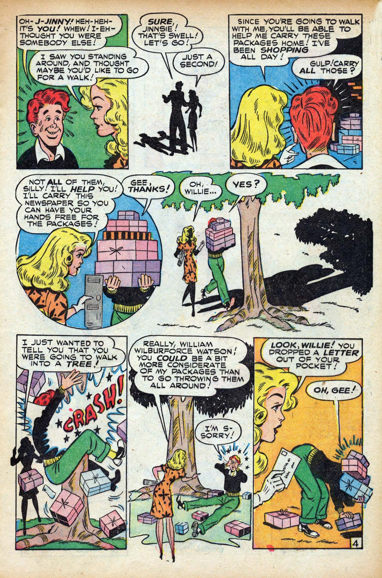 Read online Willie Comics (1946) comic -  Issue #11 - 13