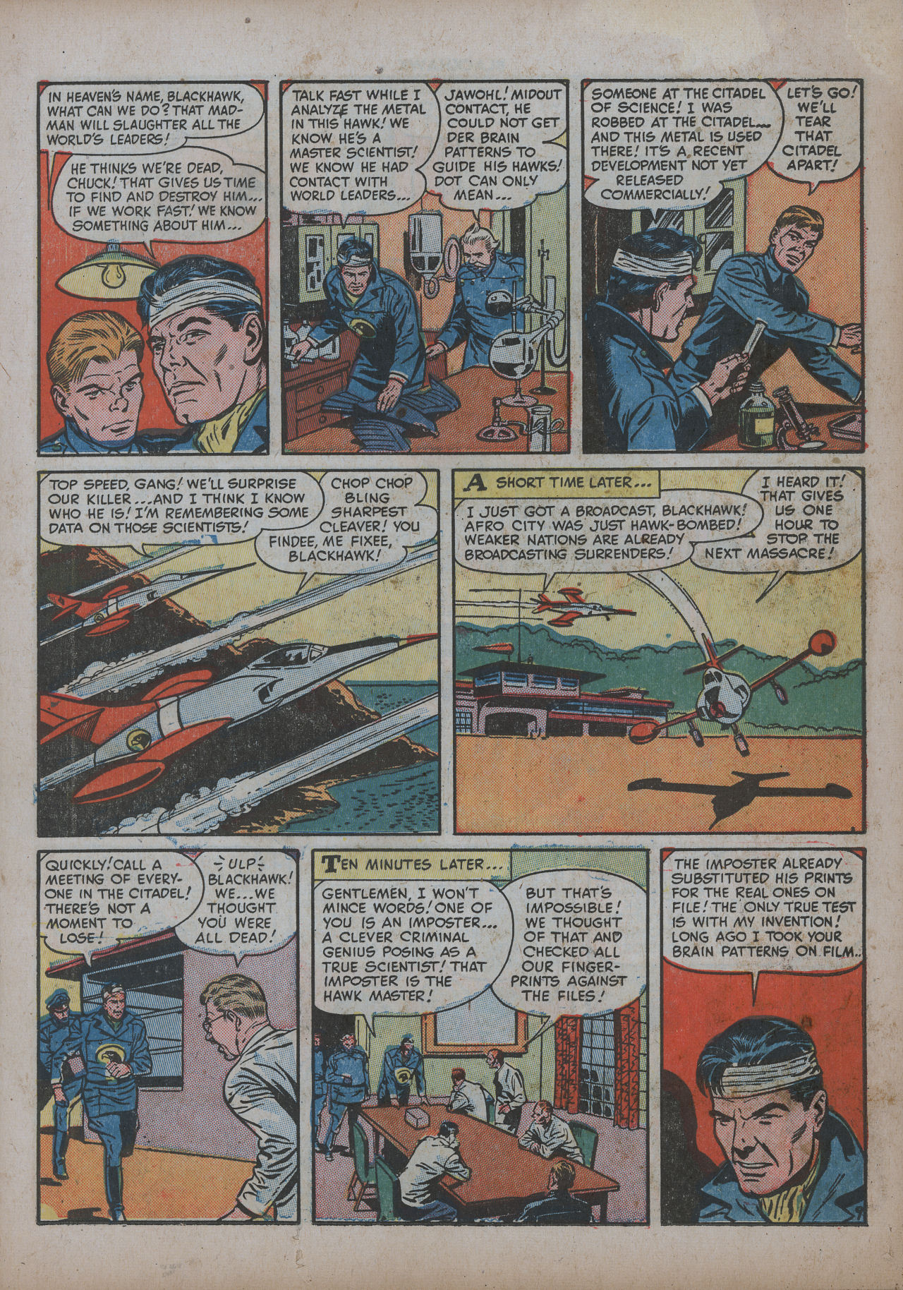 Read online Blackhawk (1957) comic -  Issue #48 - 12