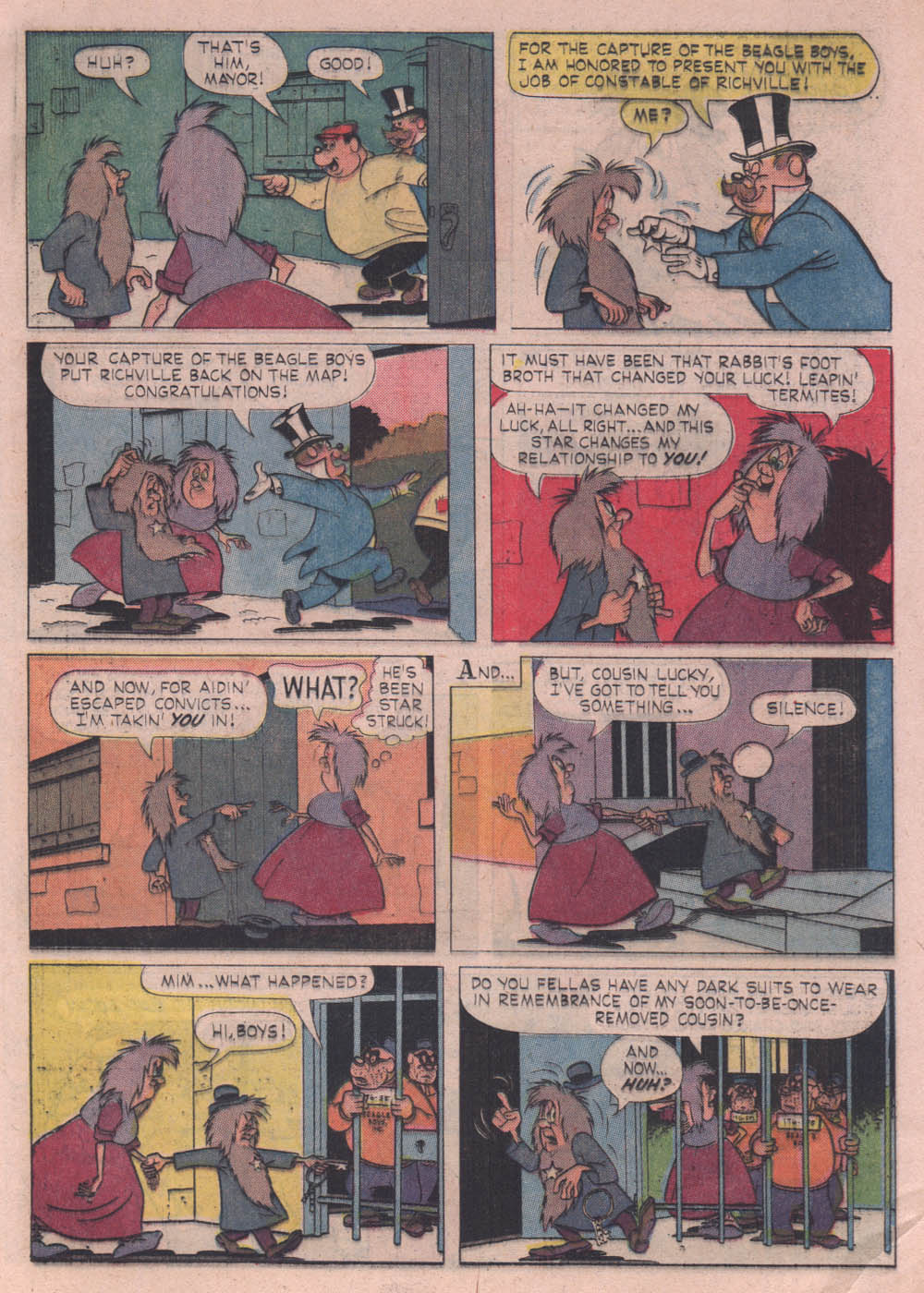 Read online Walt Disney THE BEAGLE BOYS comic -  Issue #1 - 17