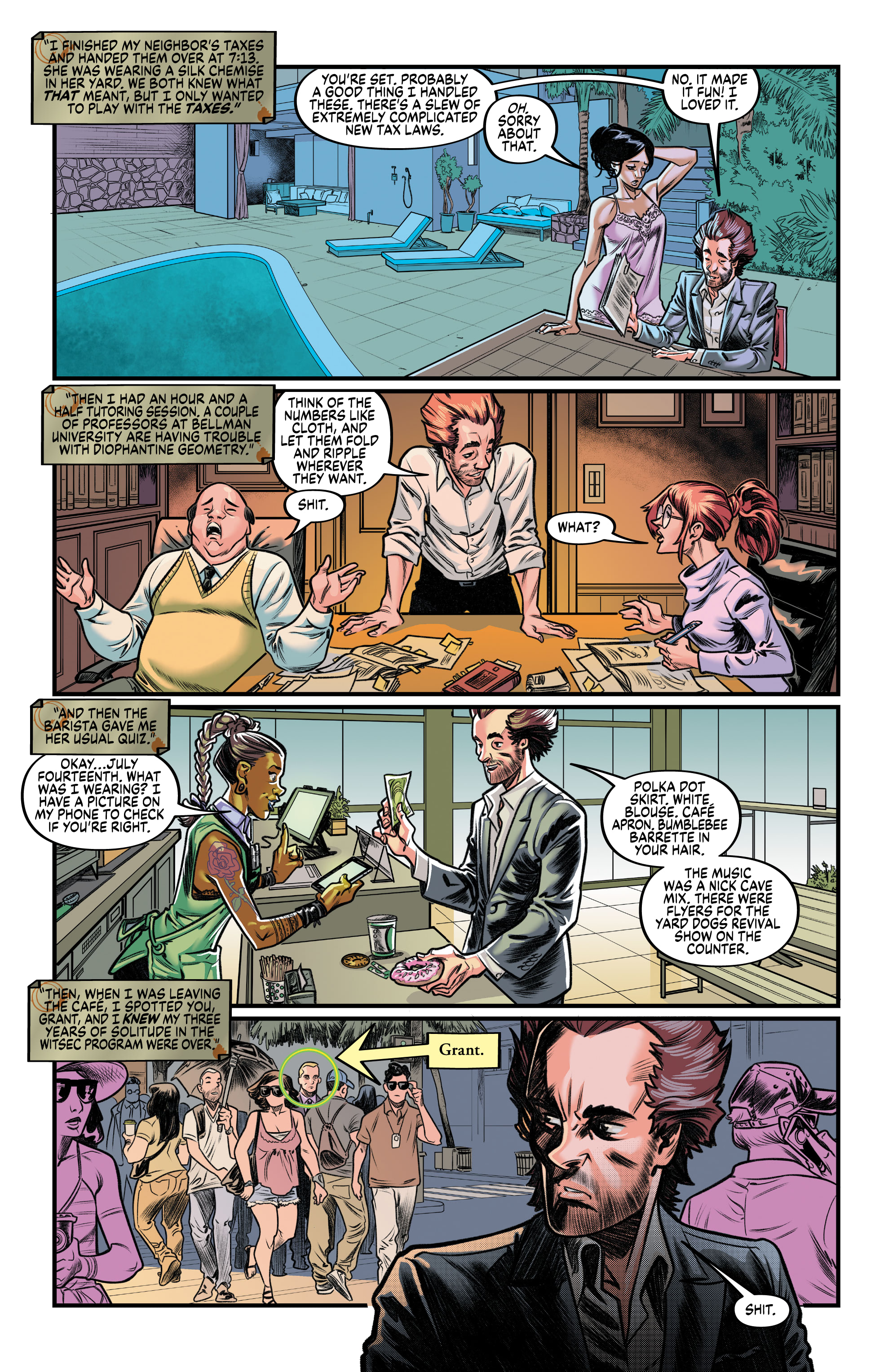 Read online A Calculated Man comic -  Issue #1 - 9