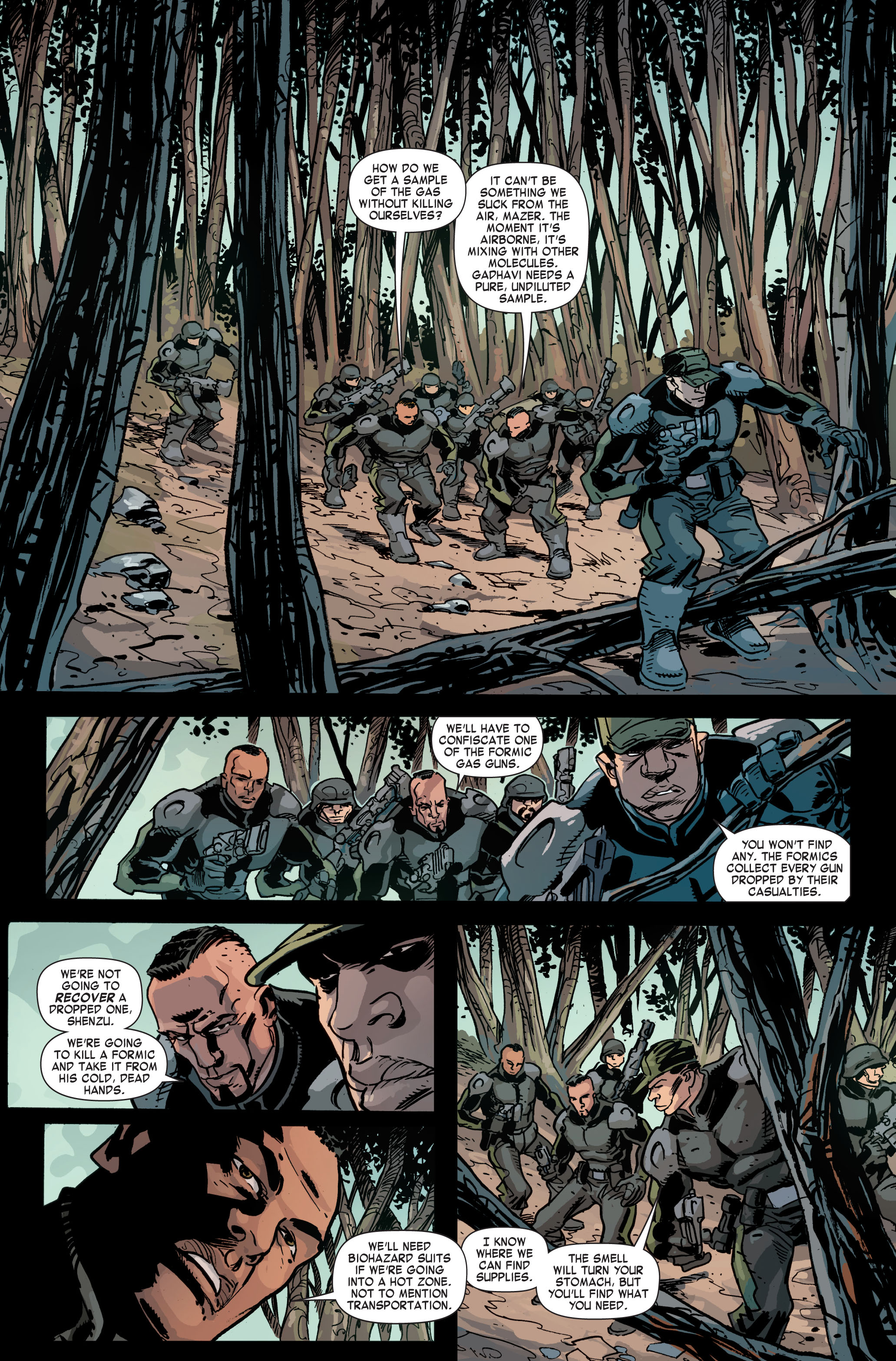 Read online Formic Wars: Silent Strike comic -  Issue #1 - 12