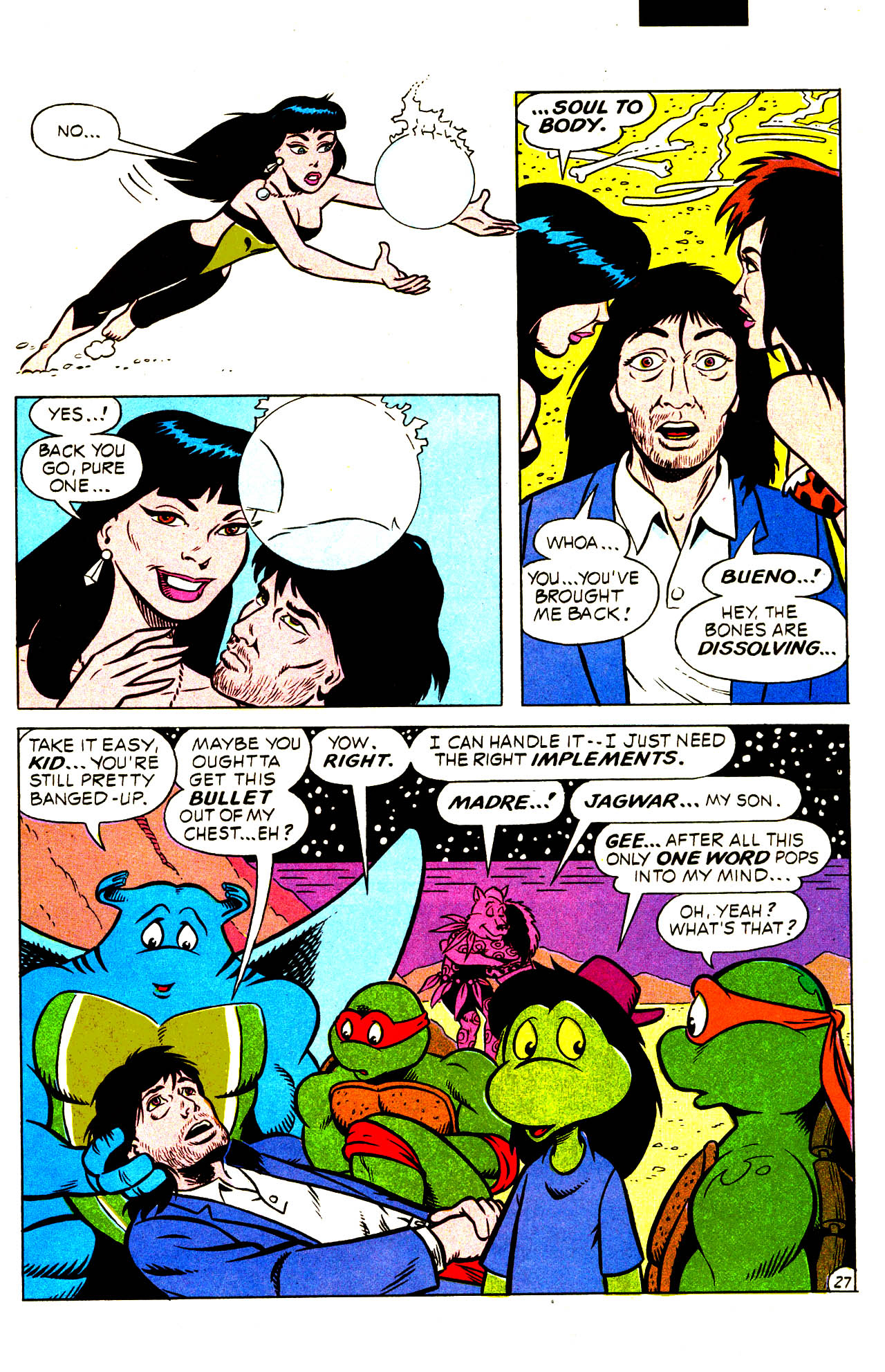 Read online Teenage Mutant Ninja Turtles Adventures (1989) comic -  Issue #39 - 27