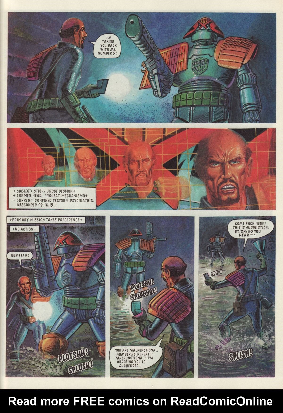 Read online Judge Dredd: The Megazine (vol. 2) comic -  Issue #43 - 5
